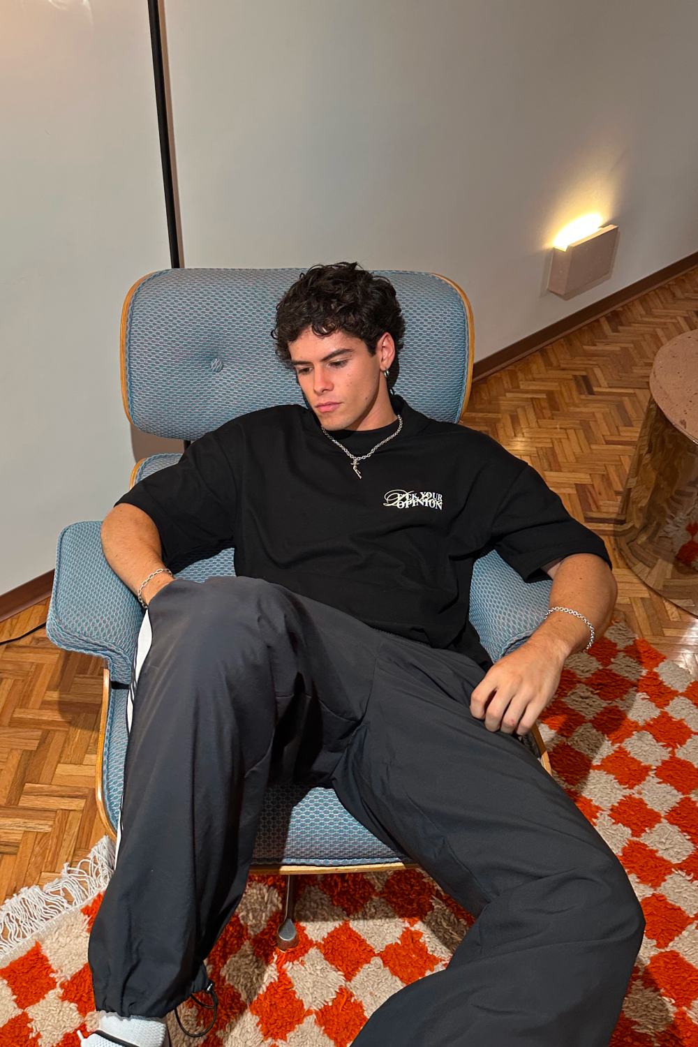 F*ck Your Opinion Tee Black