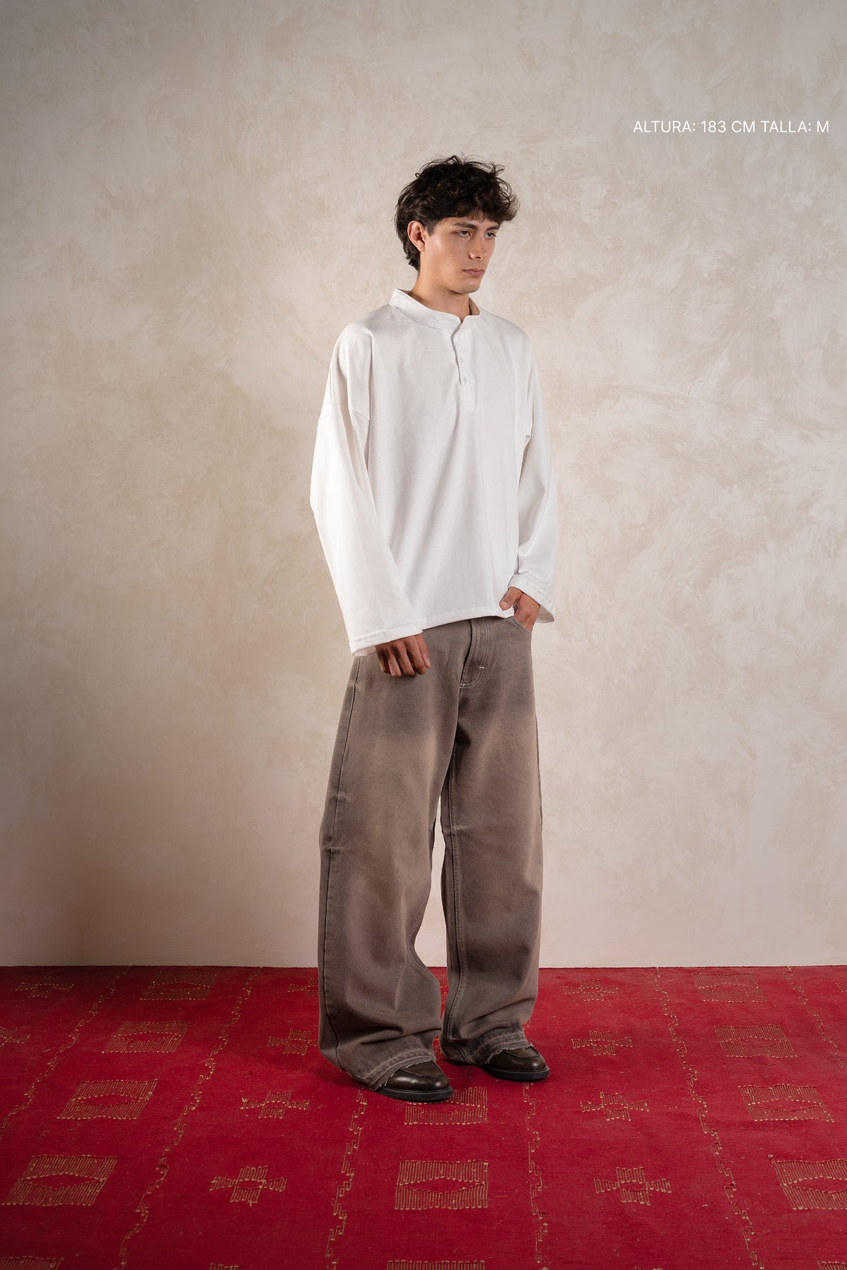 Maho Henley Longsleeve Ivory