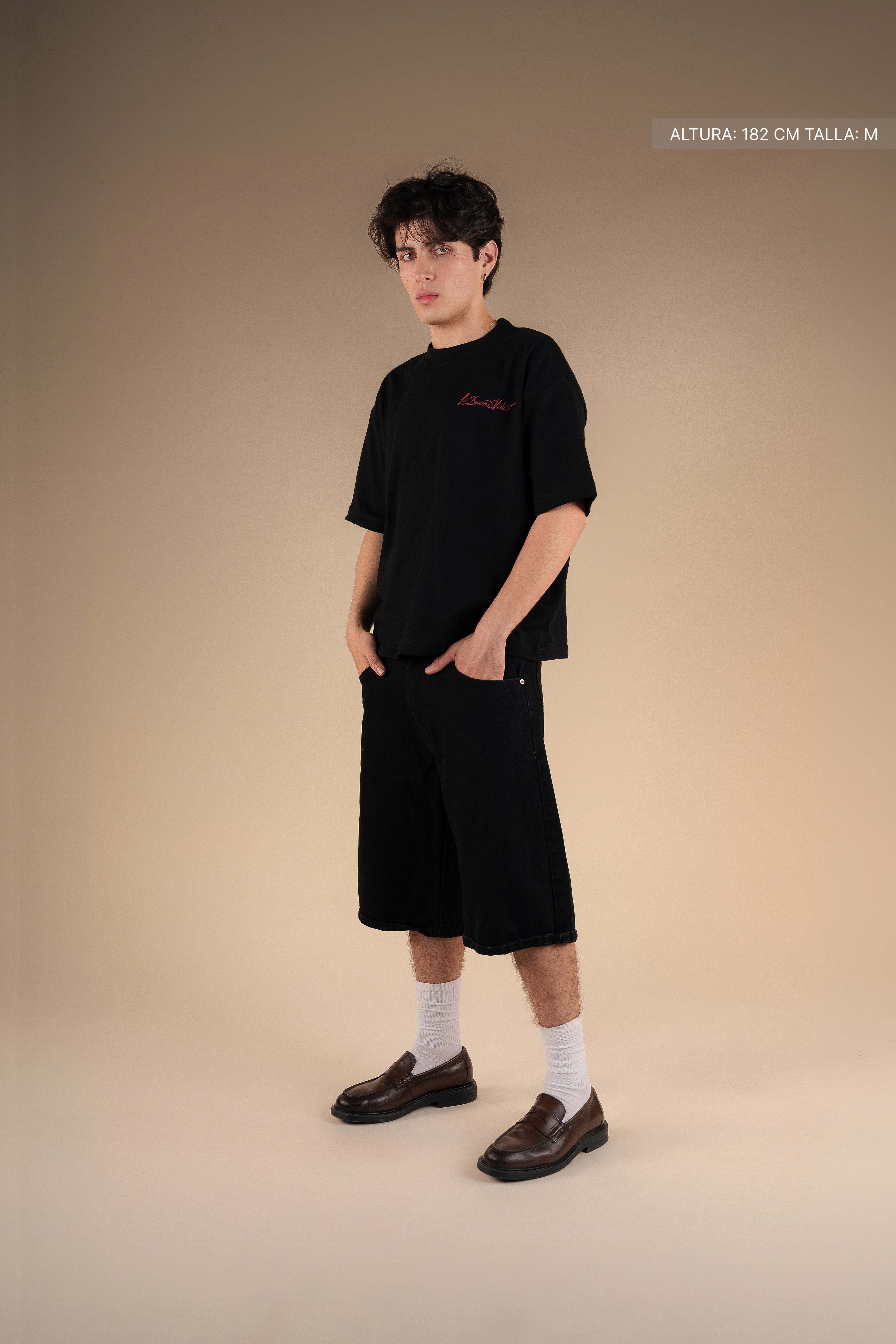 Jet Set Tee Black