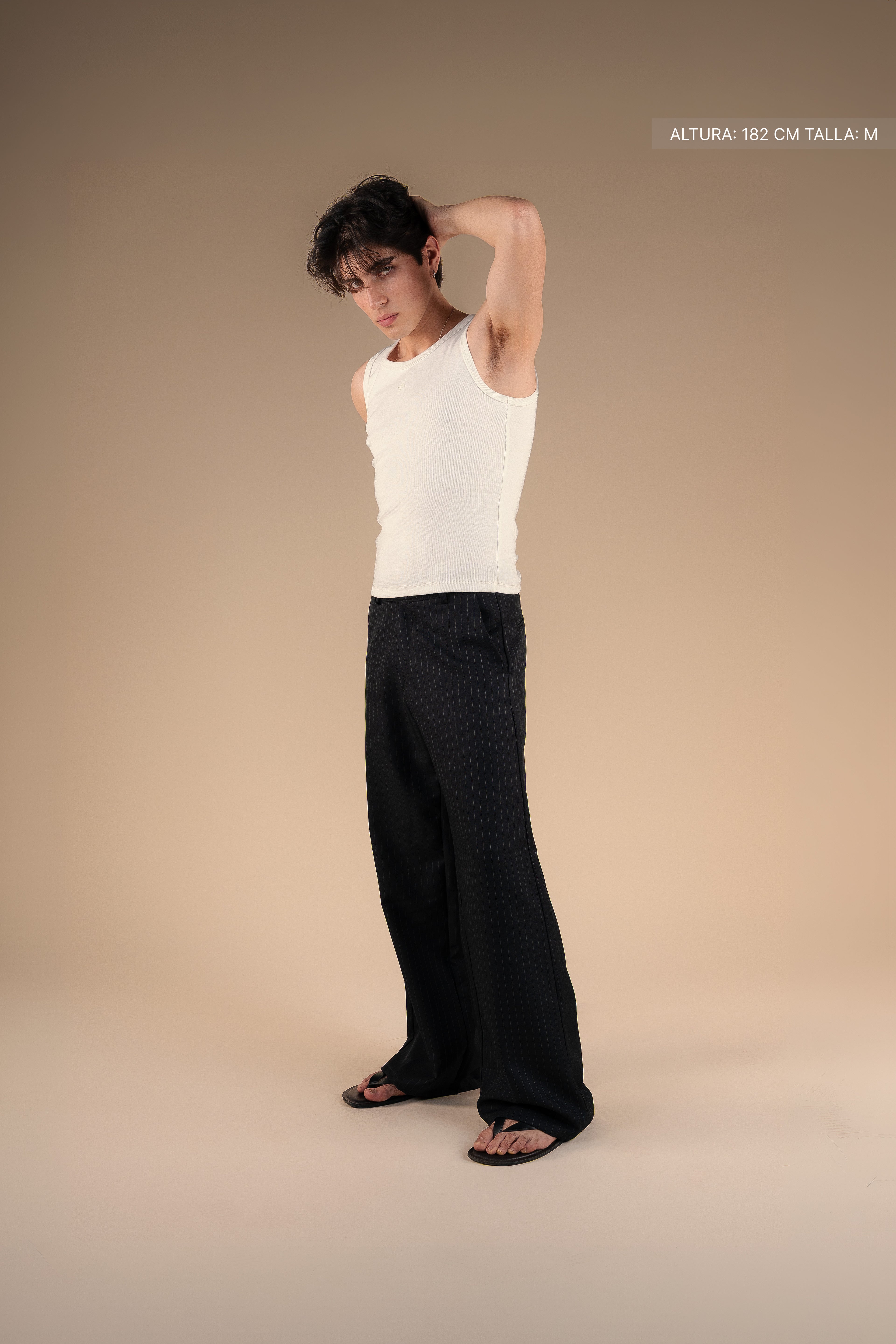 Ribbed Tank Ivory