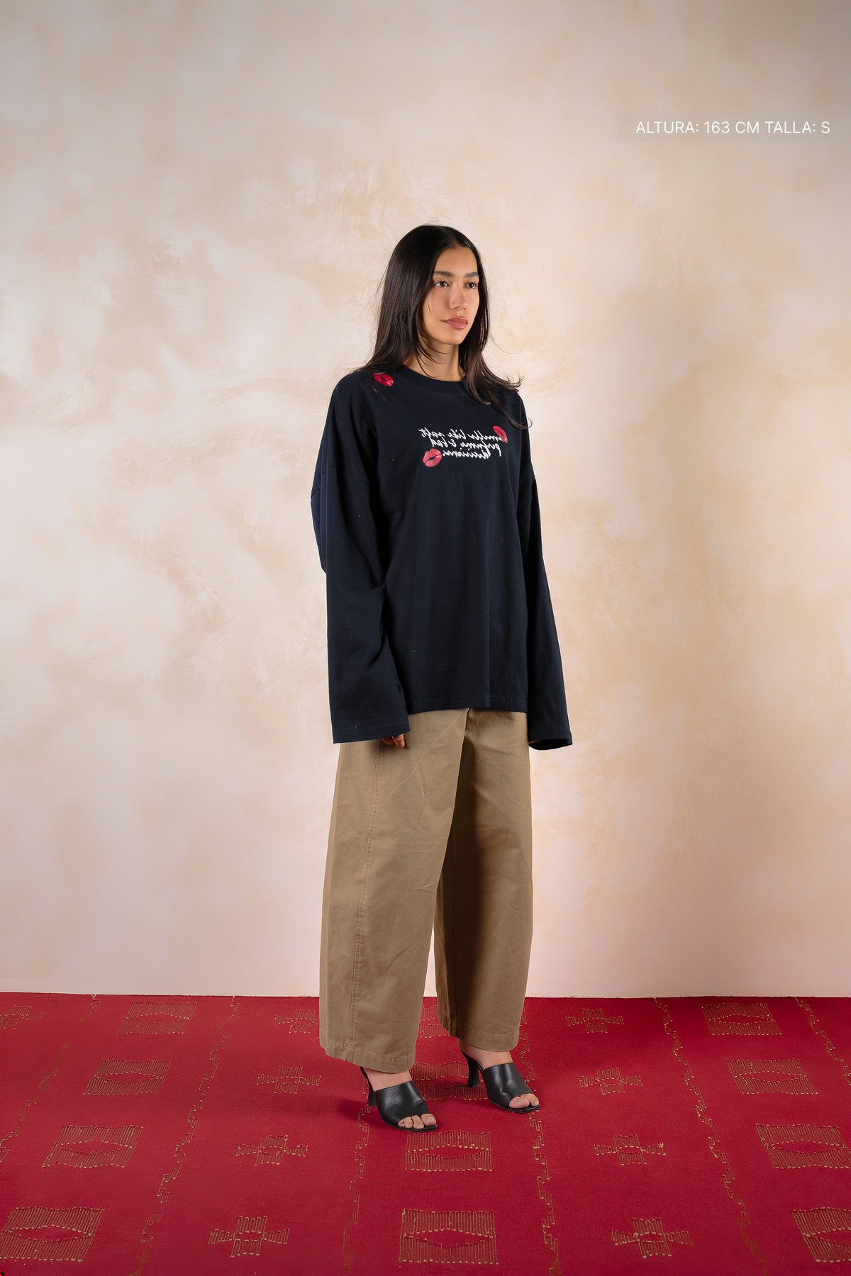 Midnight Kiss Longsleeve Navy Blue