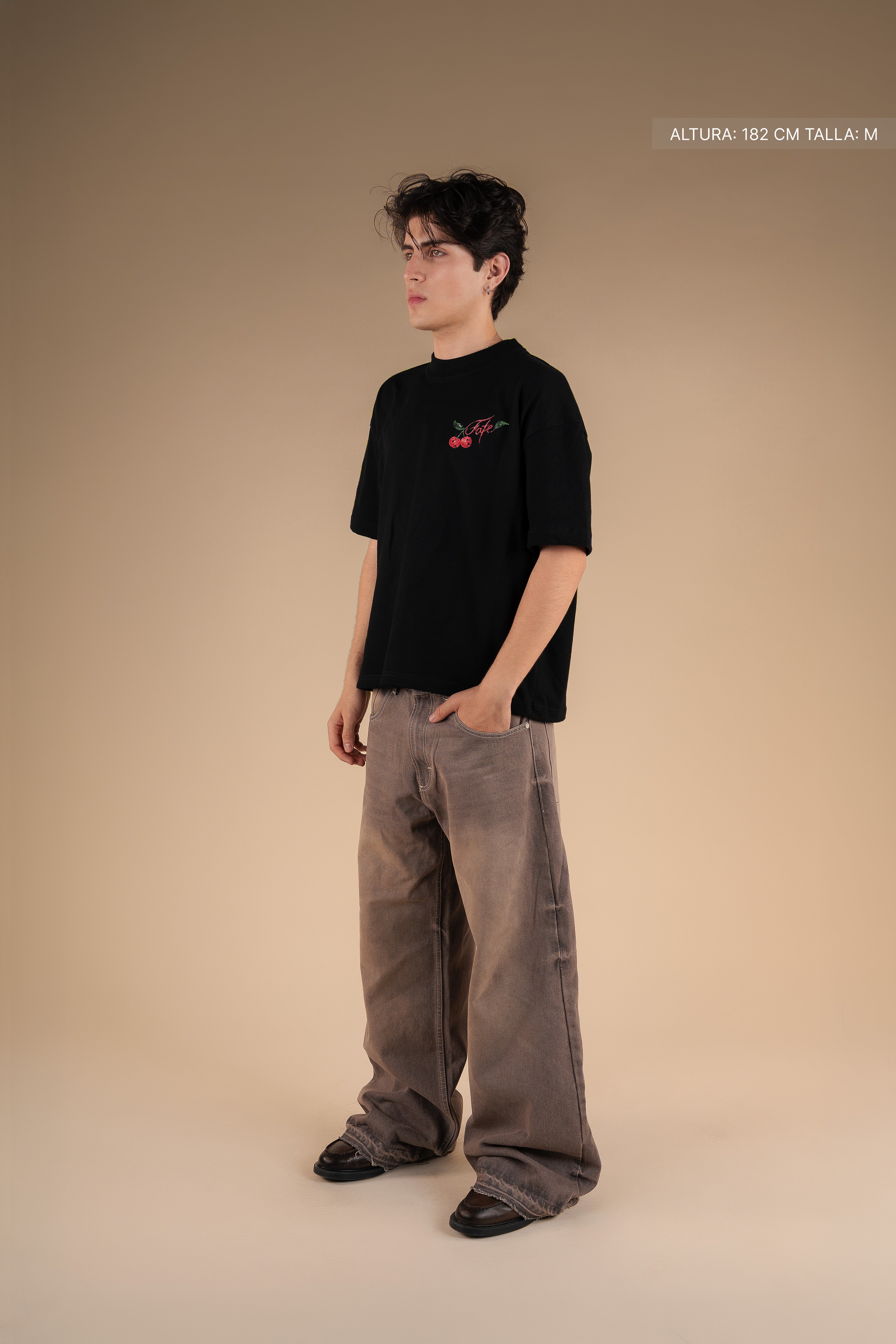 Sweet Cherry Tee Black