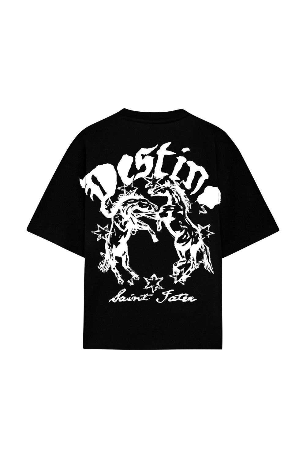 Saint Horses Tee Black