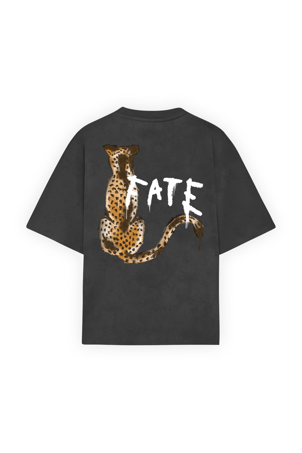 Cheetah Tee Washed Grey