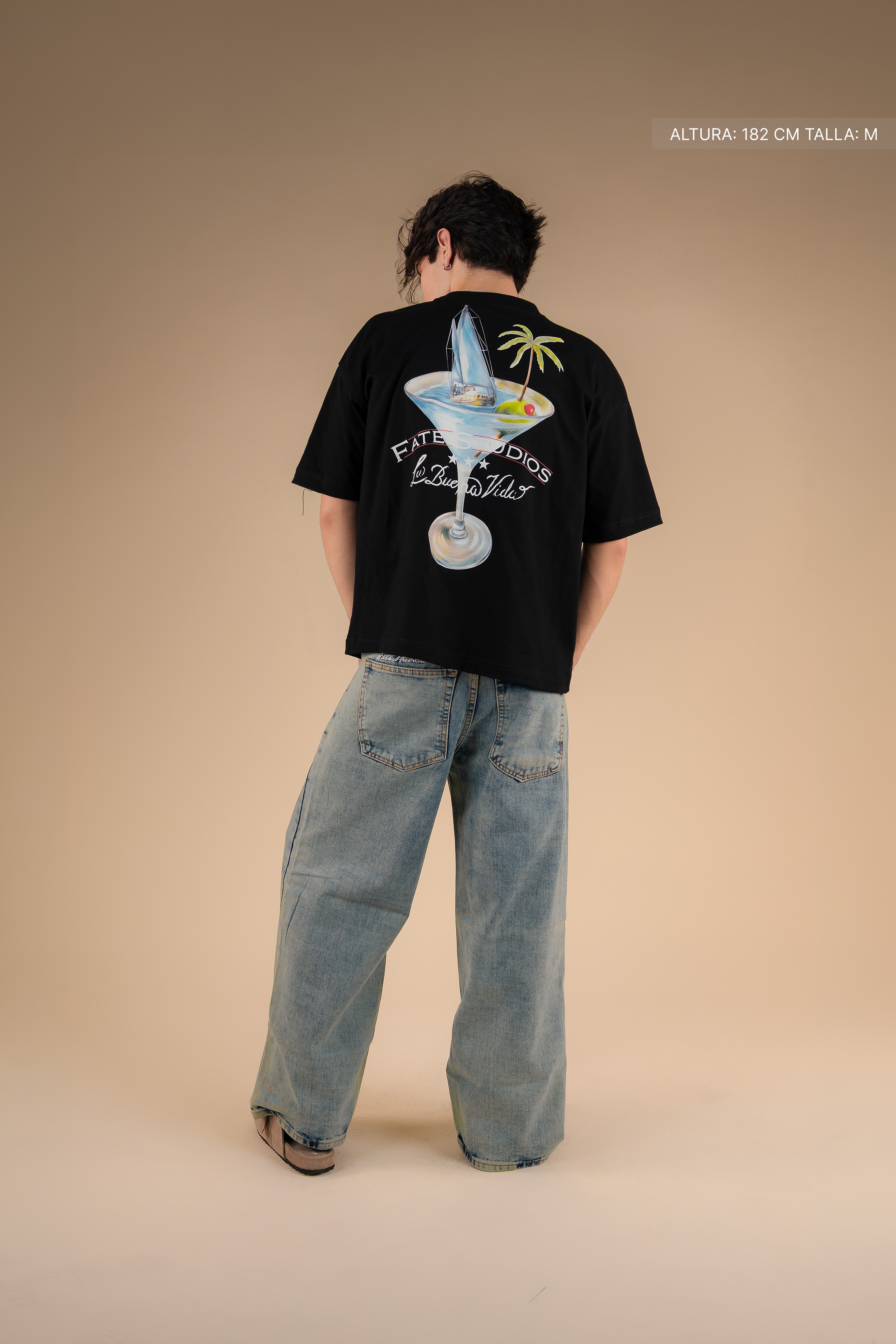 Sail Away Tee Black