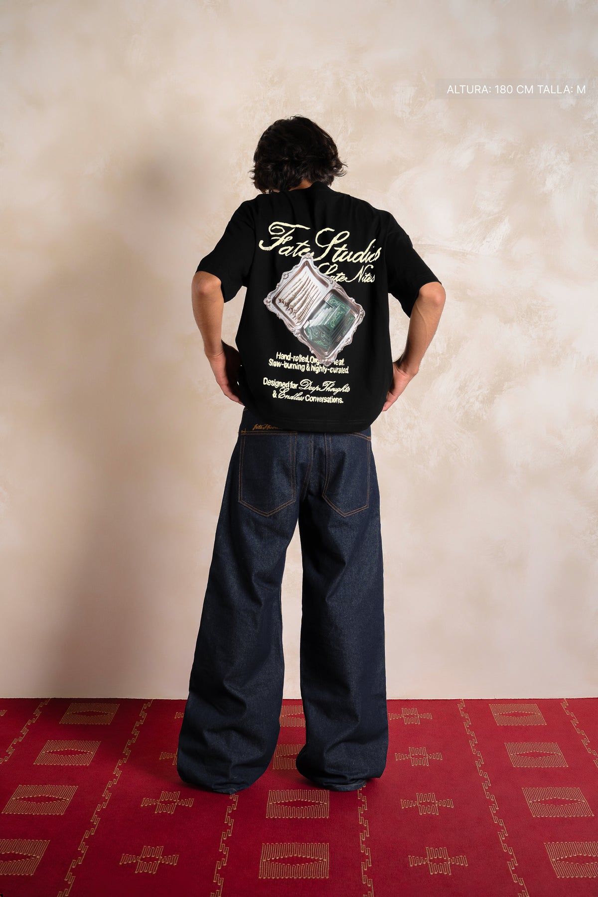 Last Cigarette Tee Black