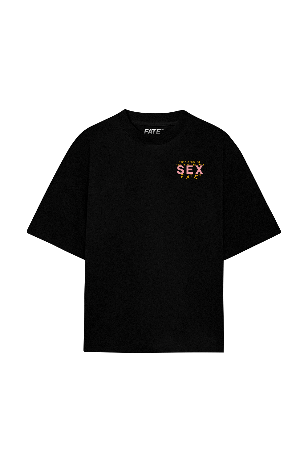 Clothes Lie Tee Black