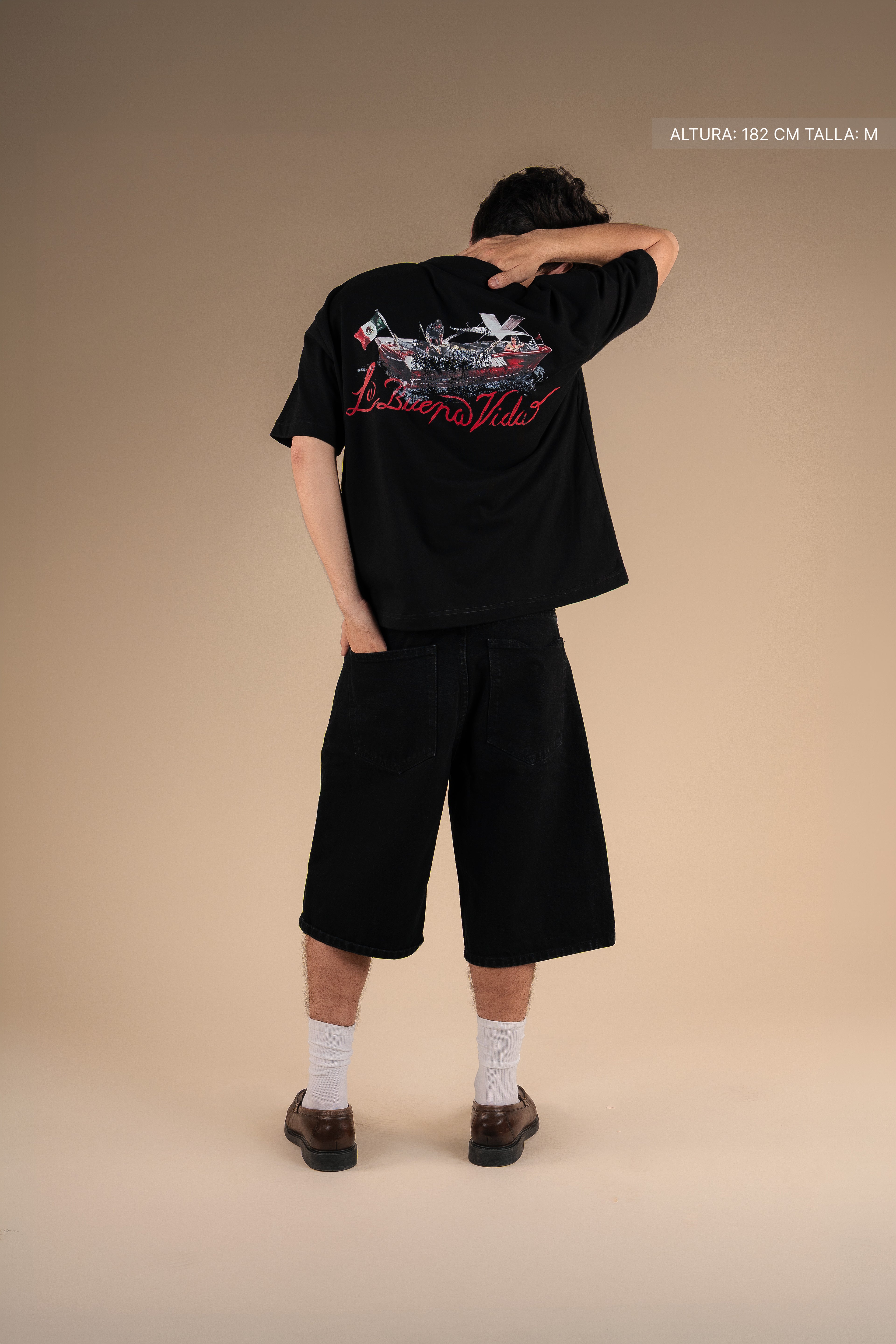 Jet Set Tee Black