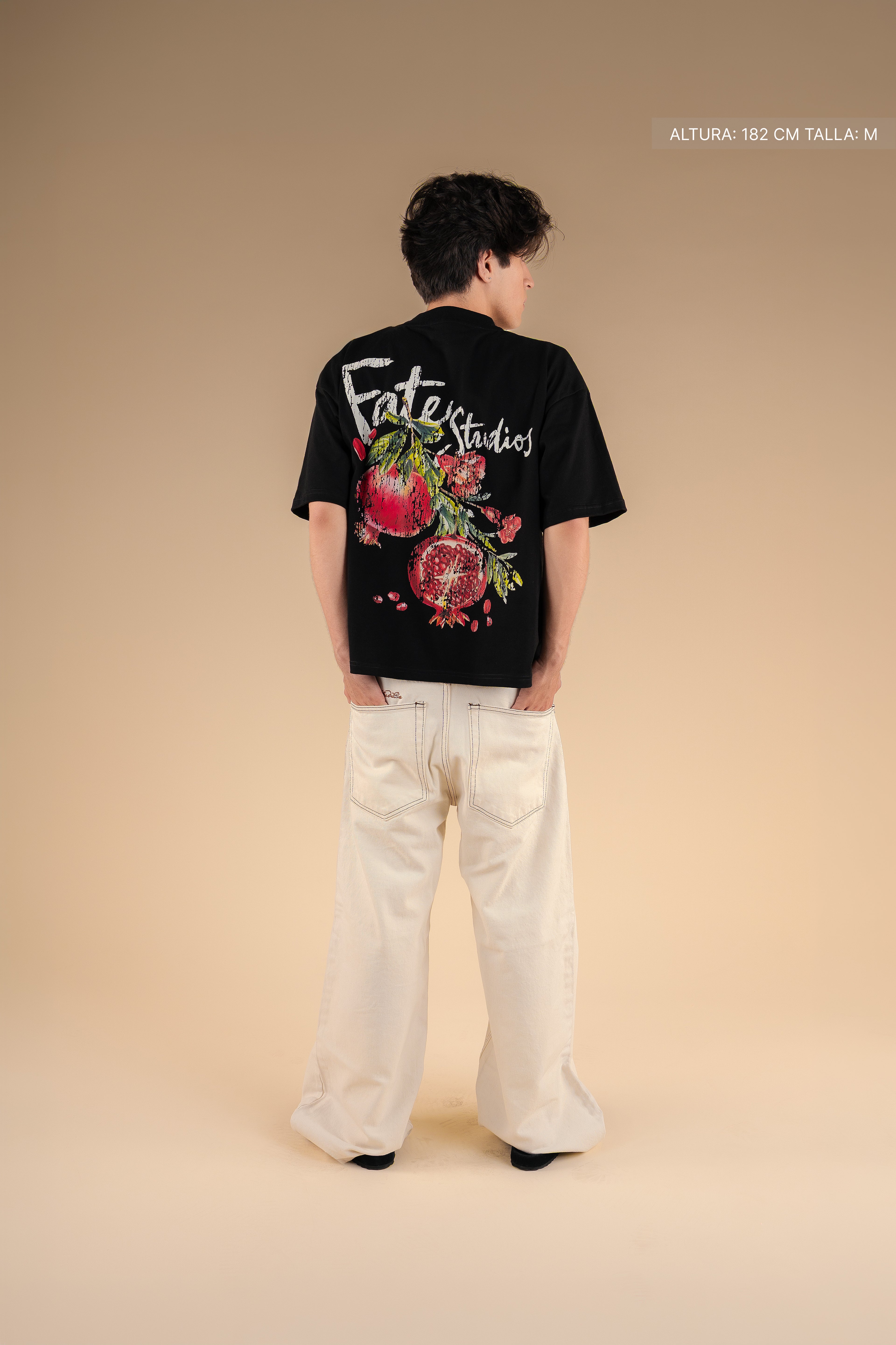Pomegranate Tee Black