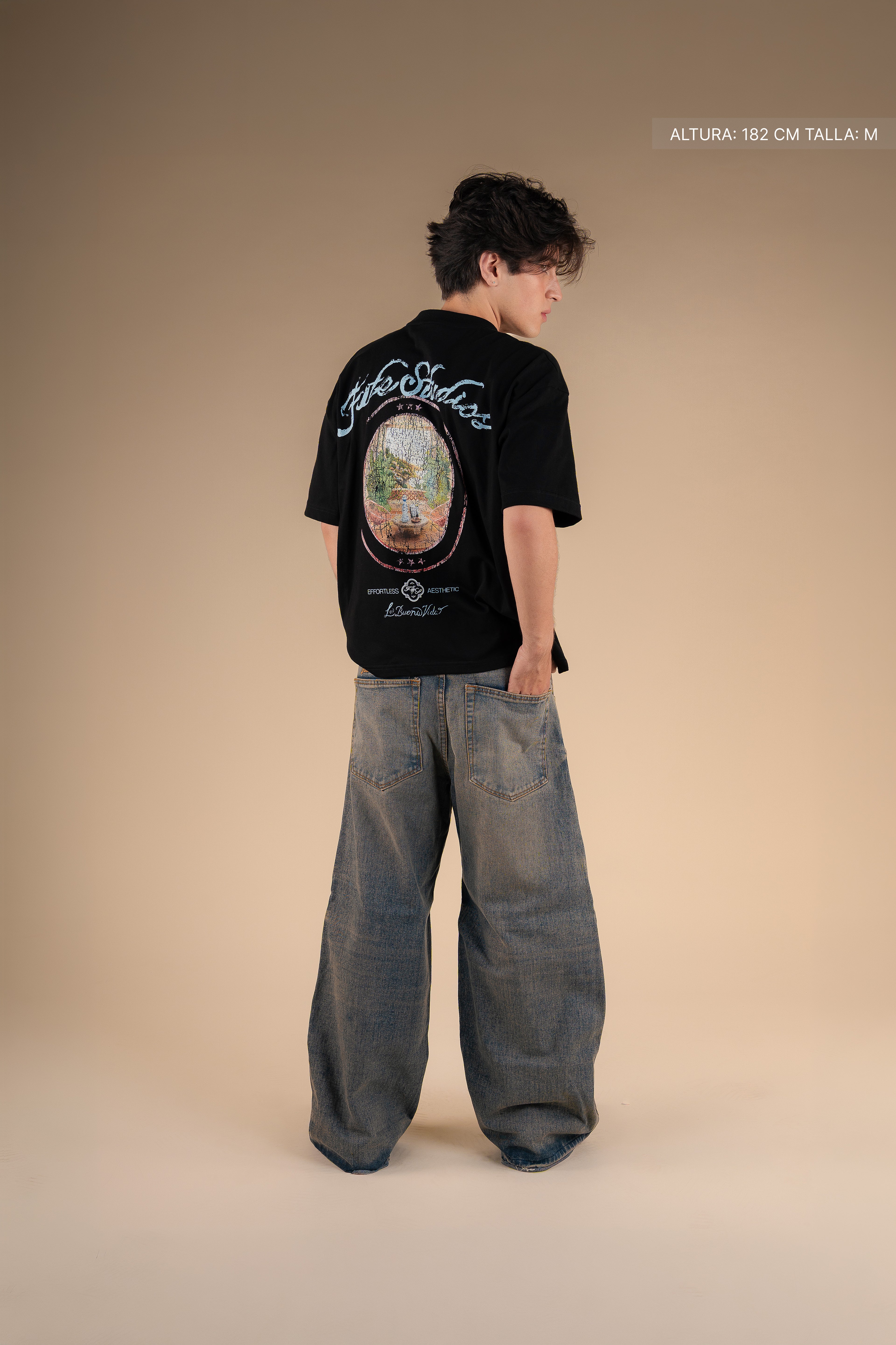 Villa View Tee Black