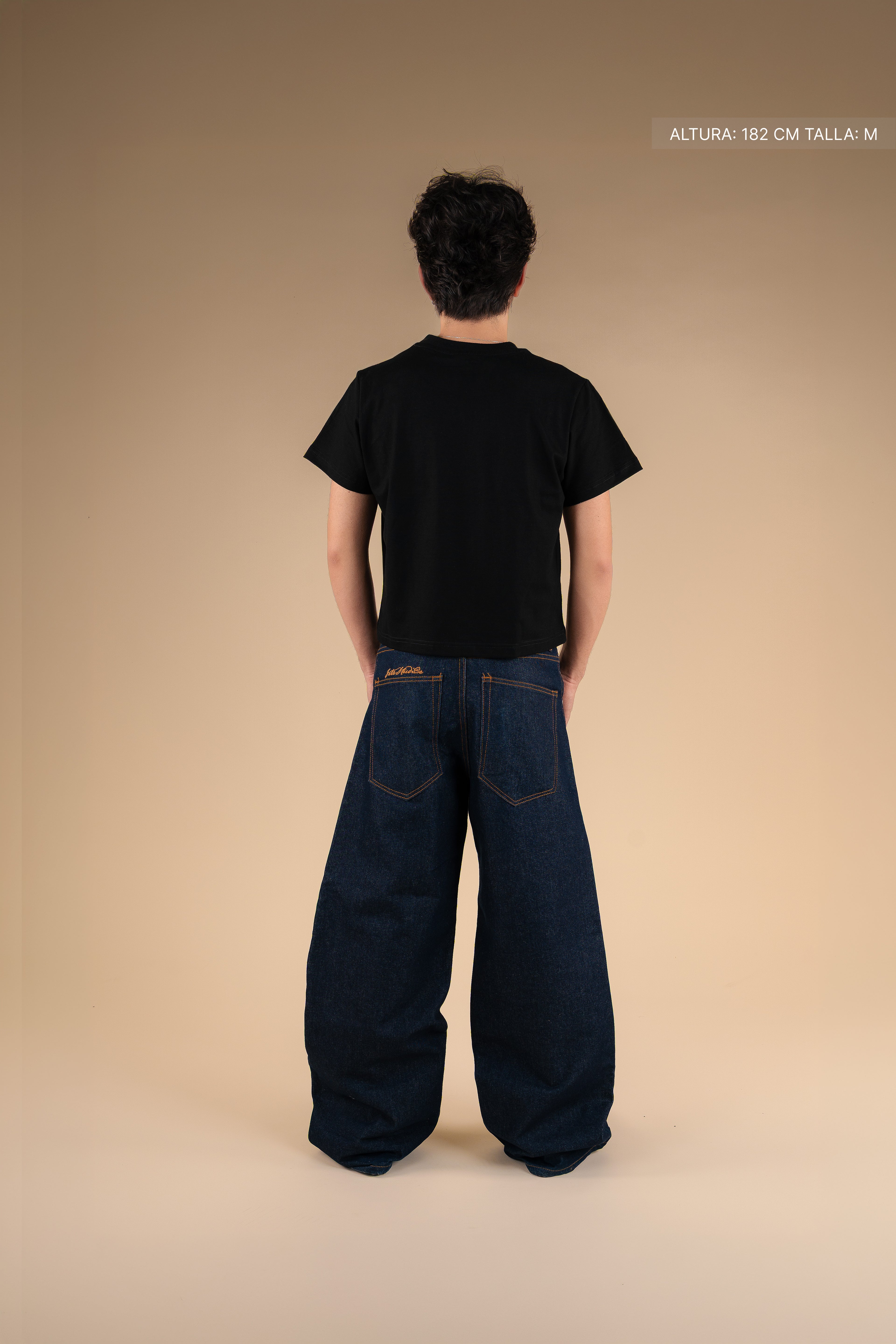 Sweet Cherry Crop Tee Black