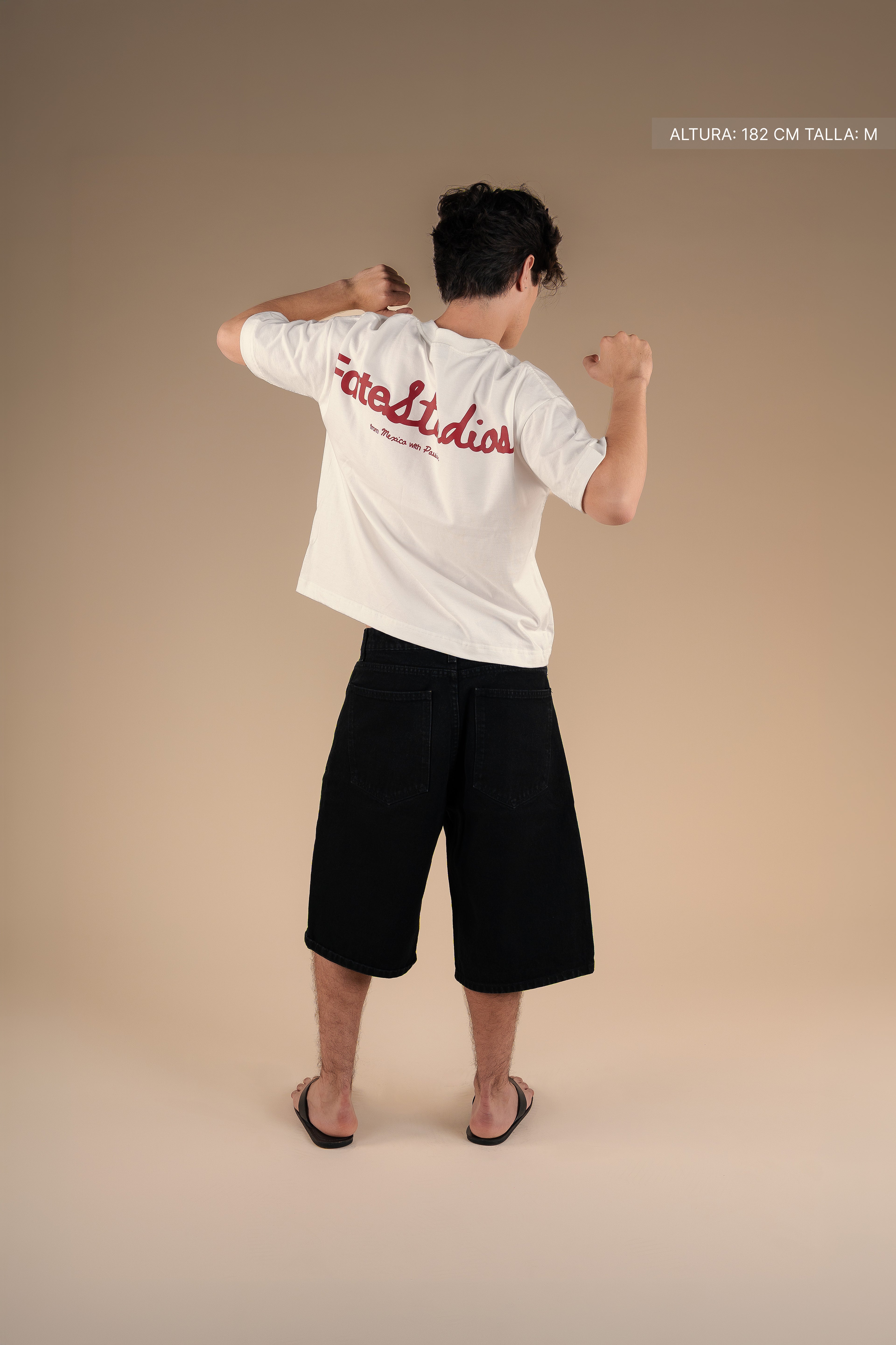 Studio Script Tee Ivory