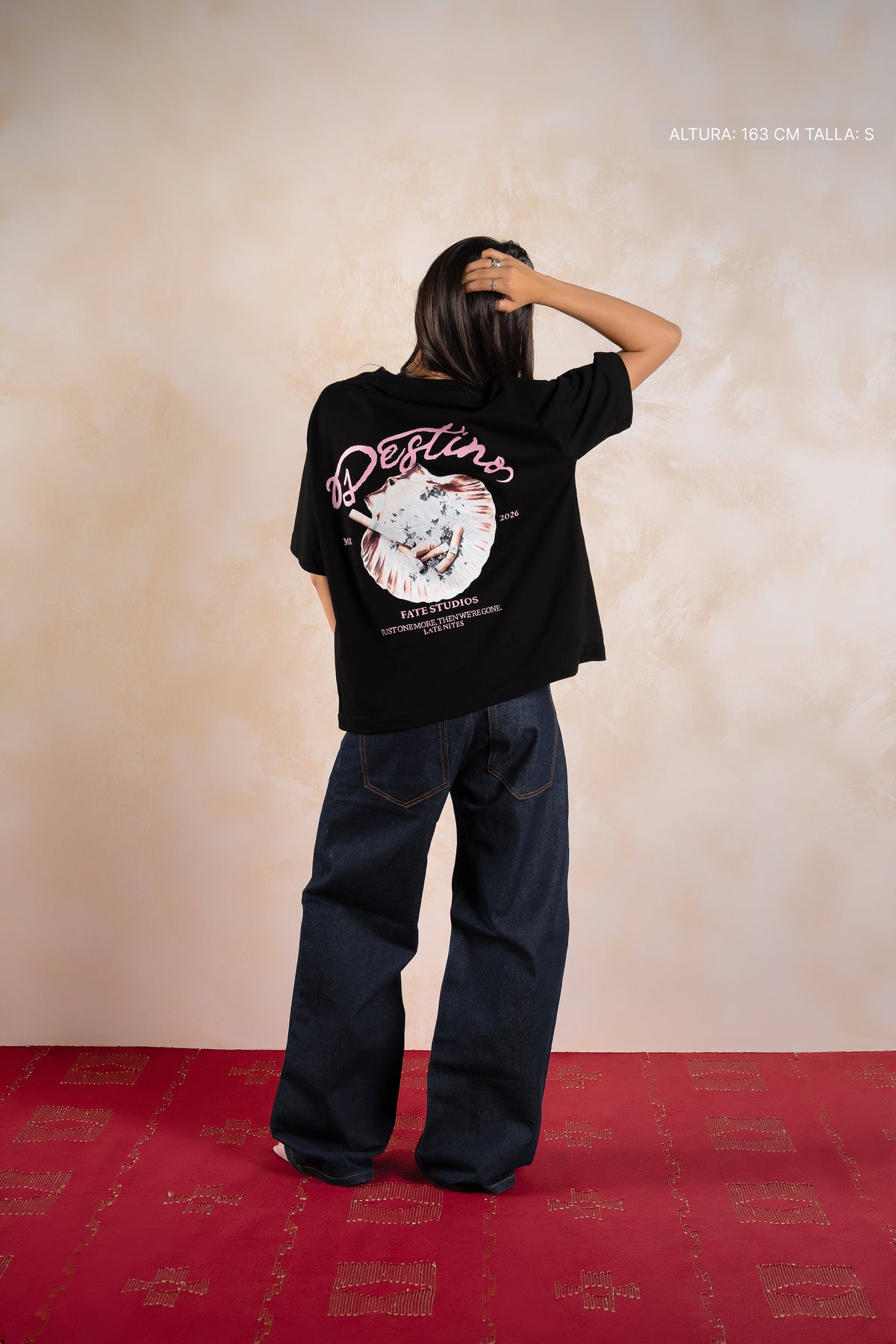 Destino Seashell Tee Black