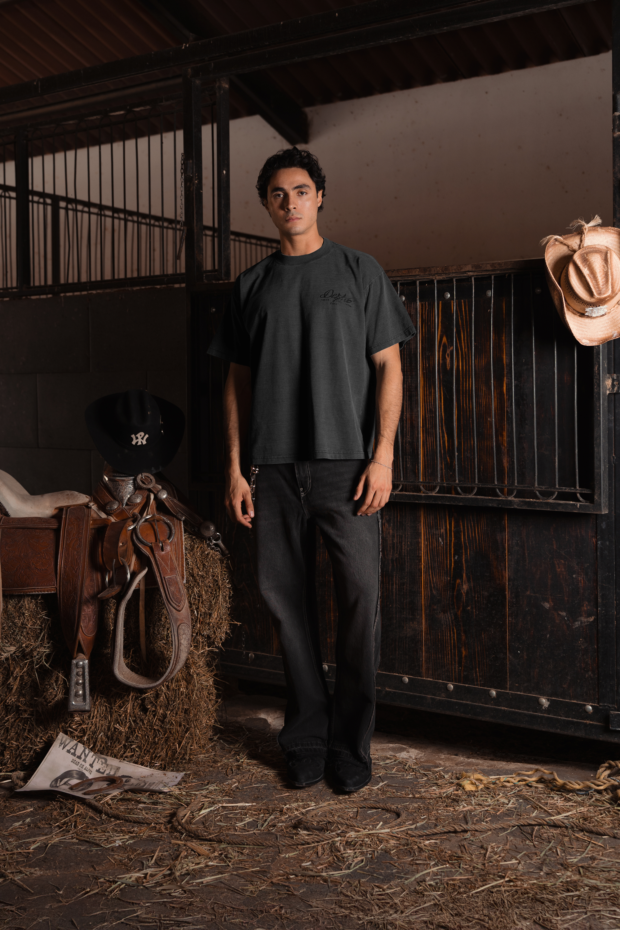 Starboy Tee Washed Grey