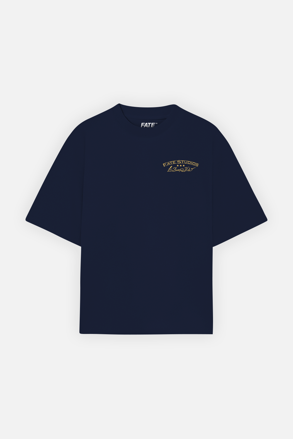 Sail Away Tee Navy Blue — Front