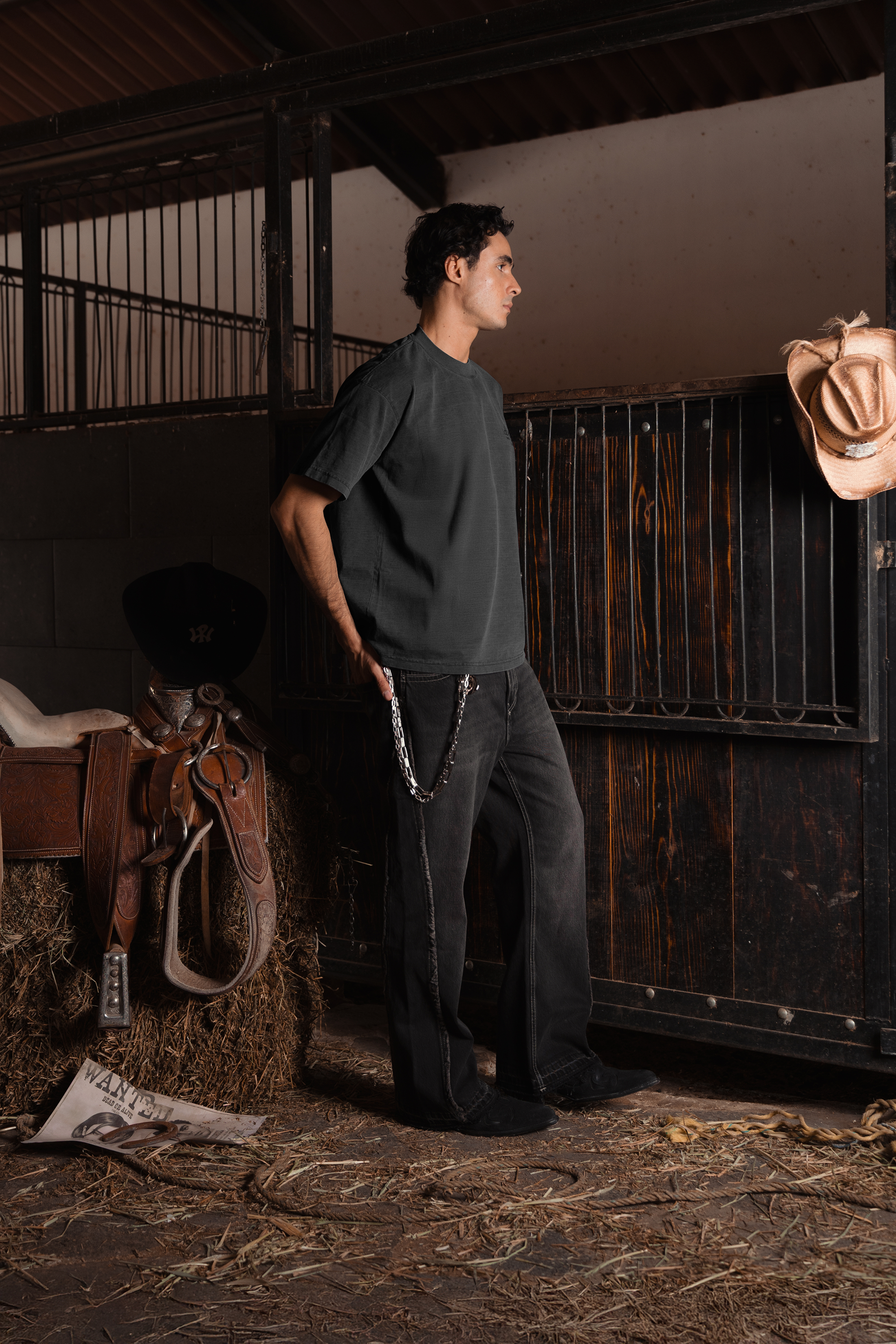 Starboy Tee Washed Grey