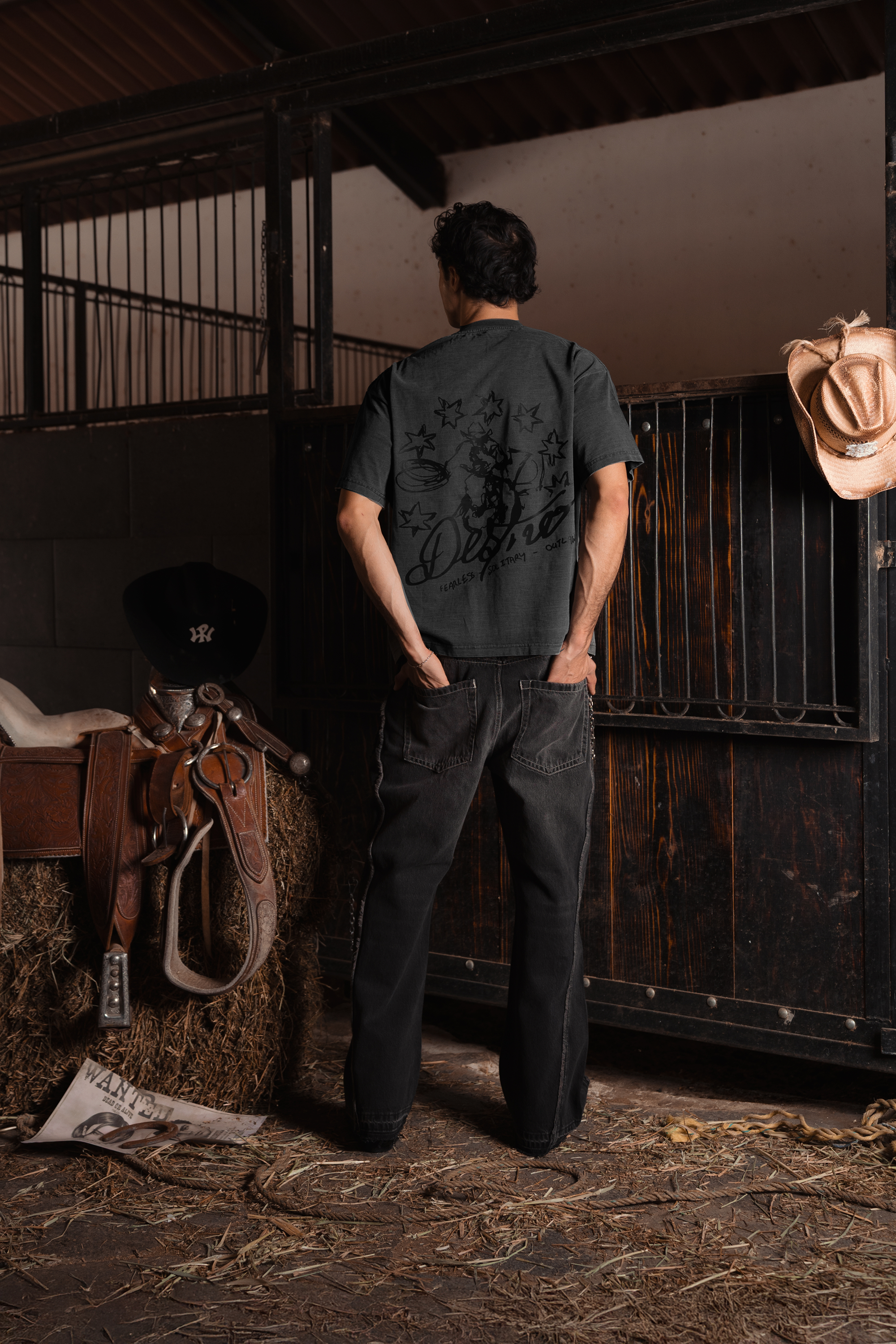 Starboy Tee Washed Grey