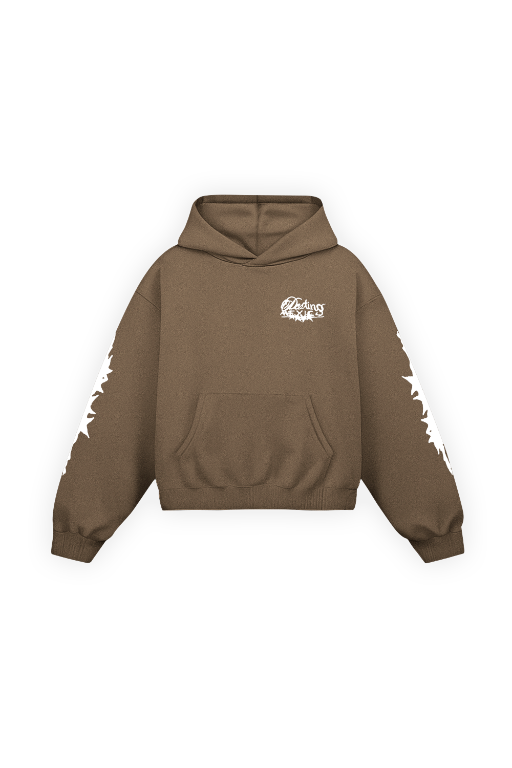 Four Sparks Hoodie Mocha Brown