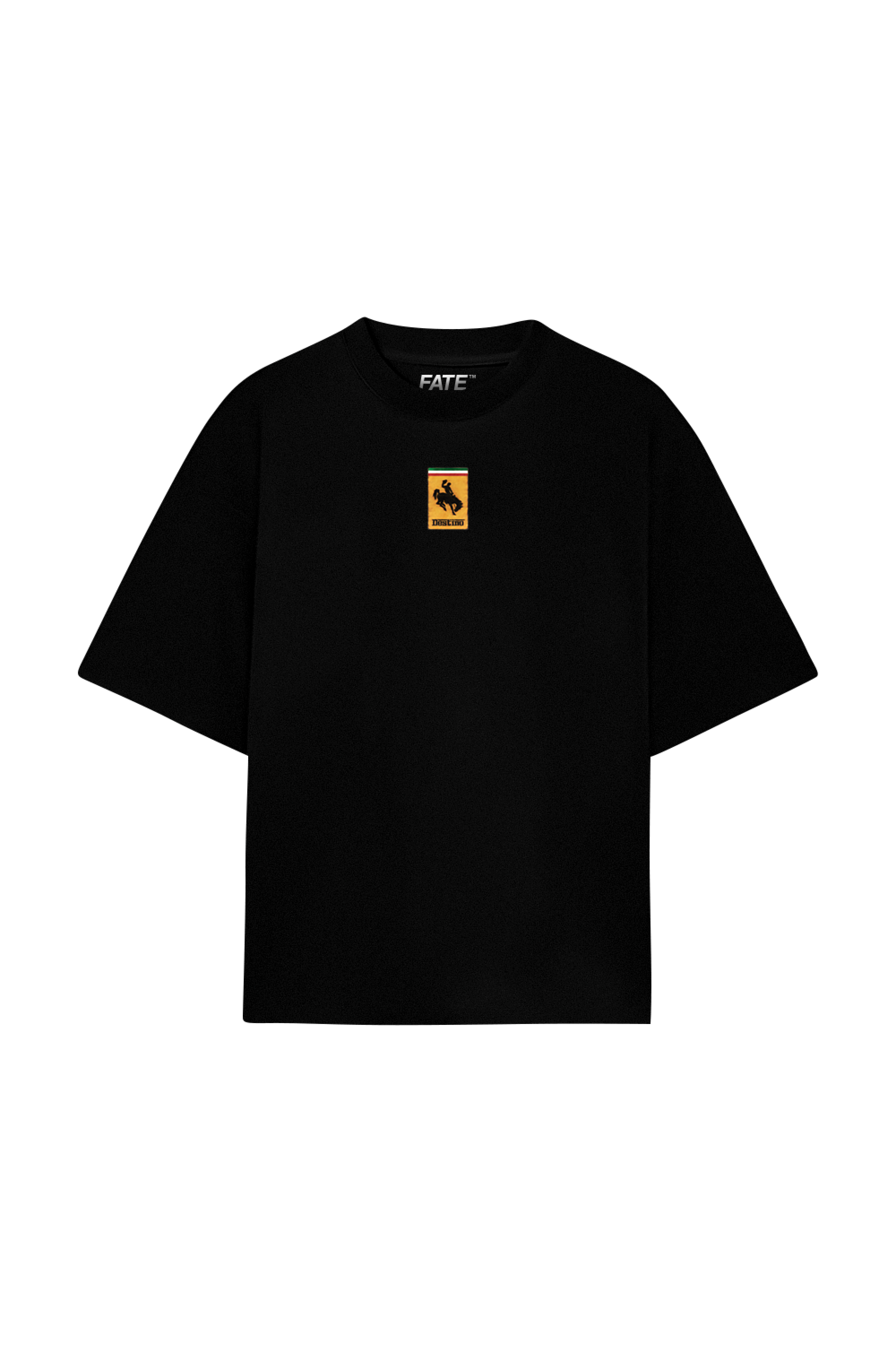 Racing Cowboy Tee Black