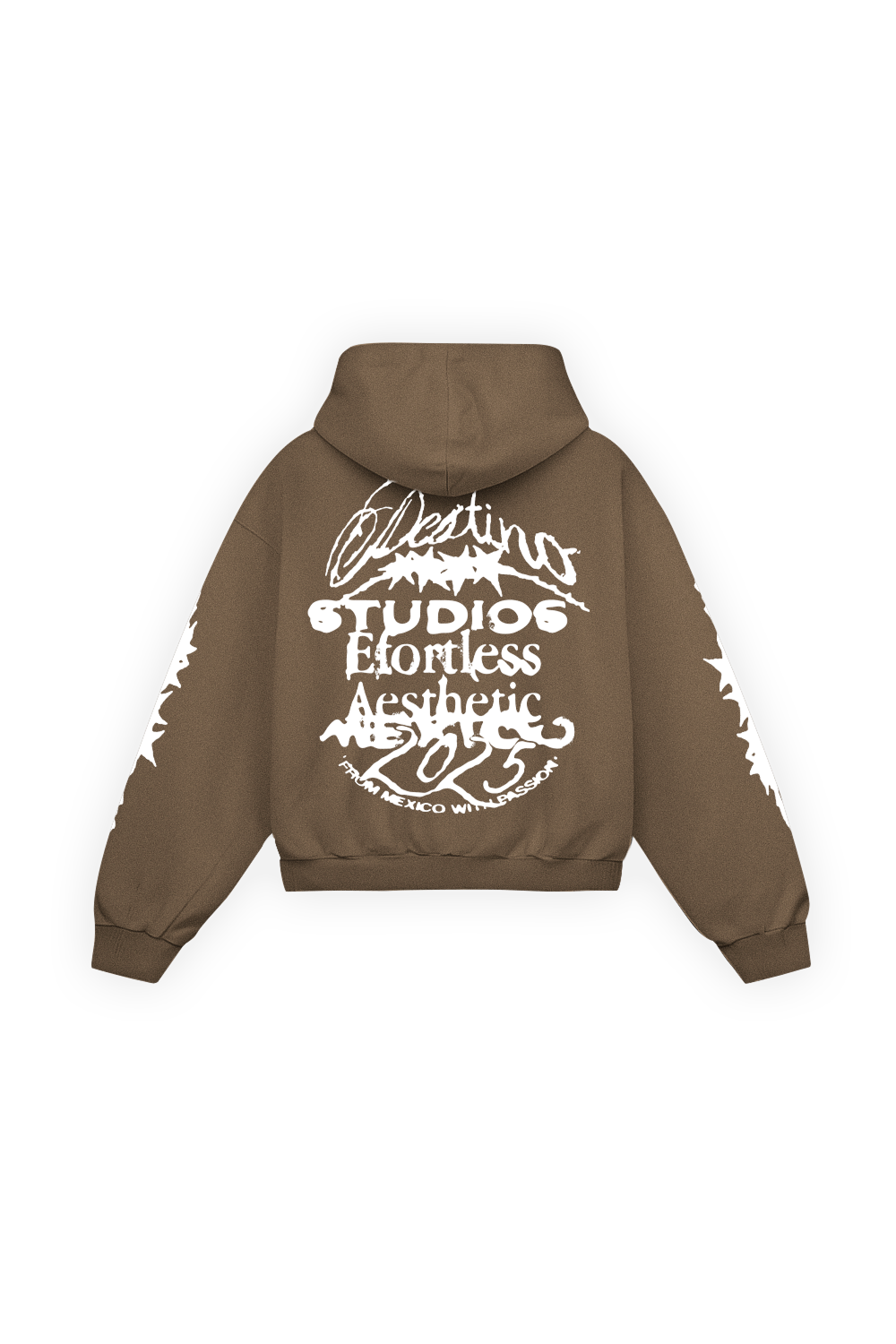 Four Sparks Hoodie Mocha Brown