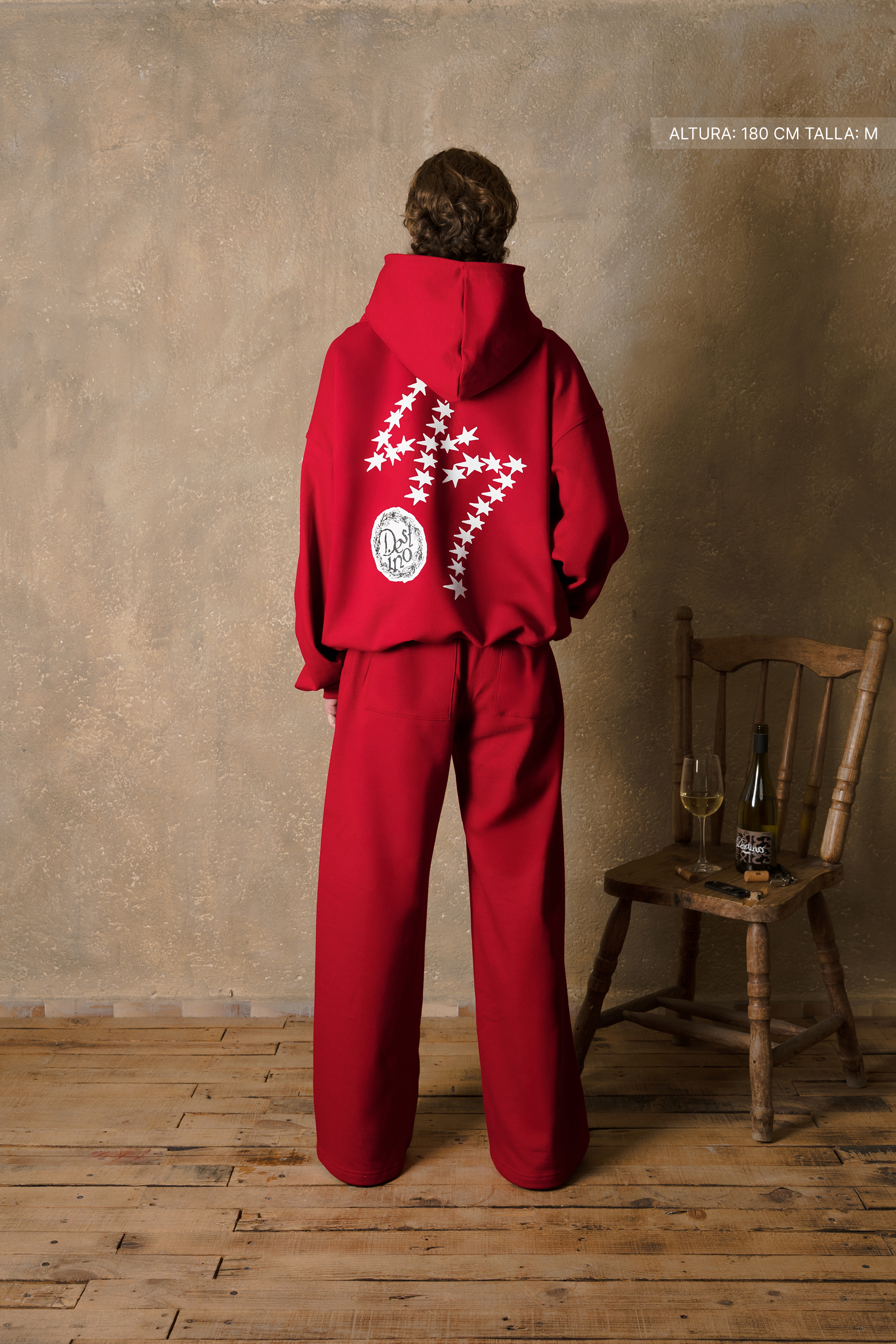 47 Wide Pants Cherry Red