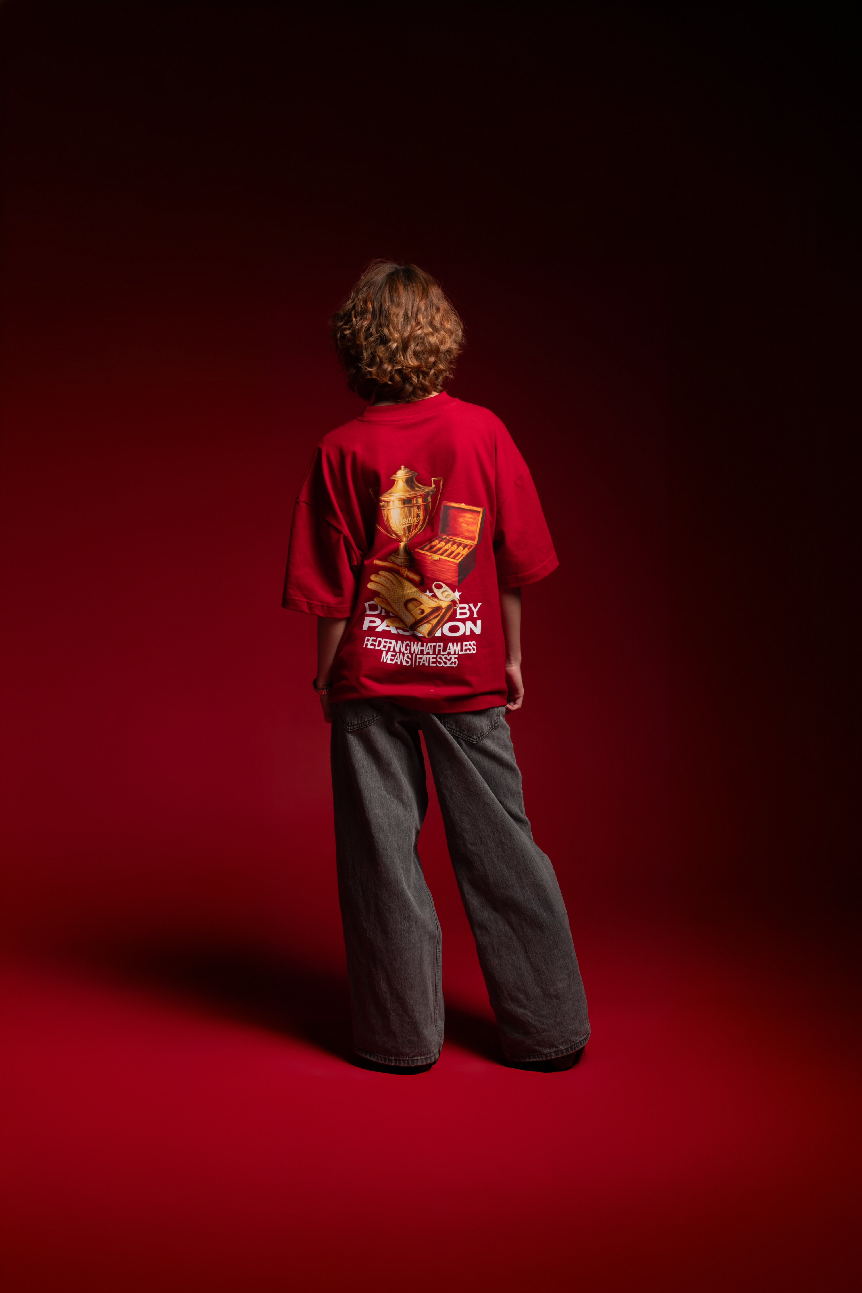 Winner Trophy Tee Red