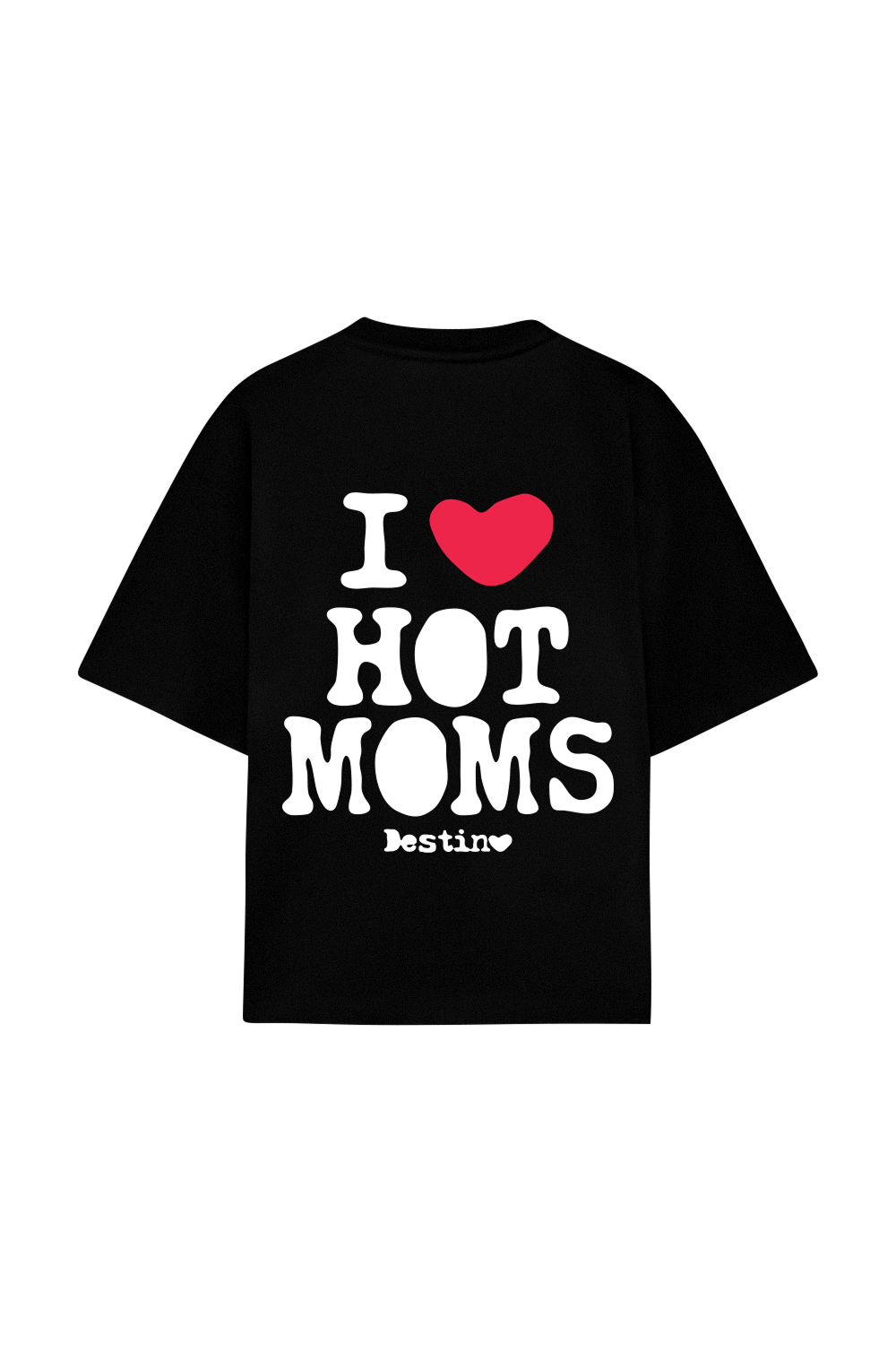 Hot Moms Tee Black