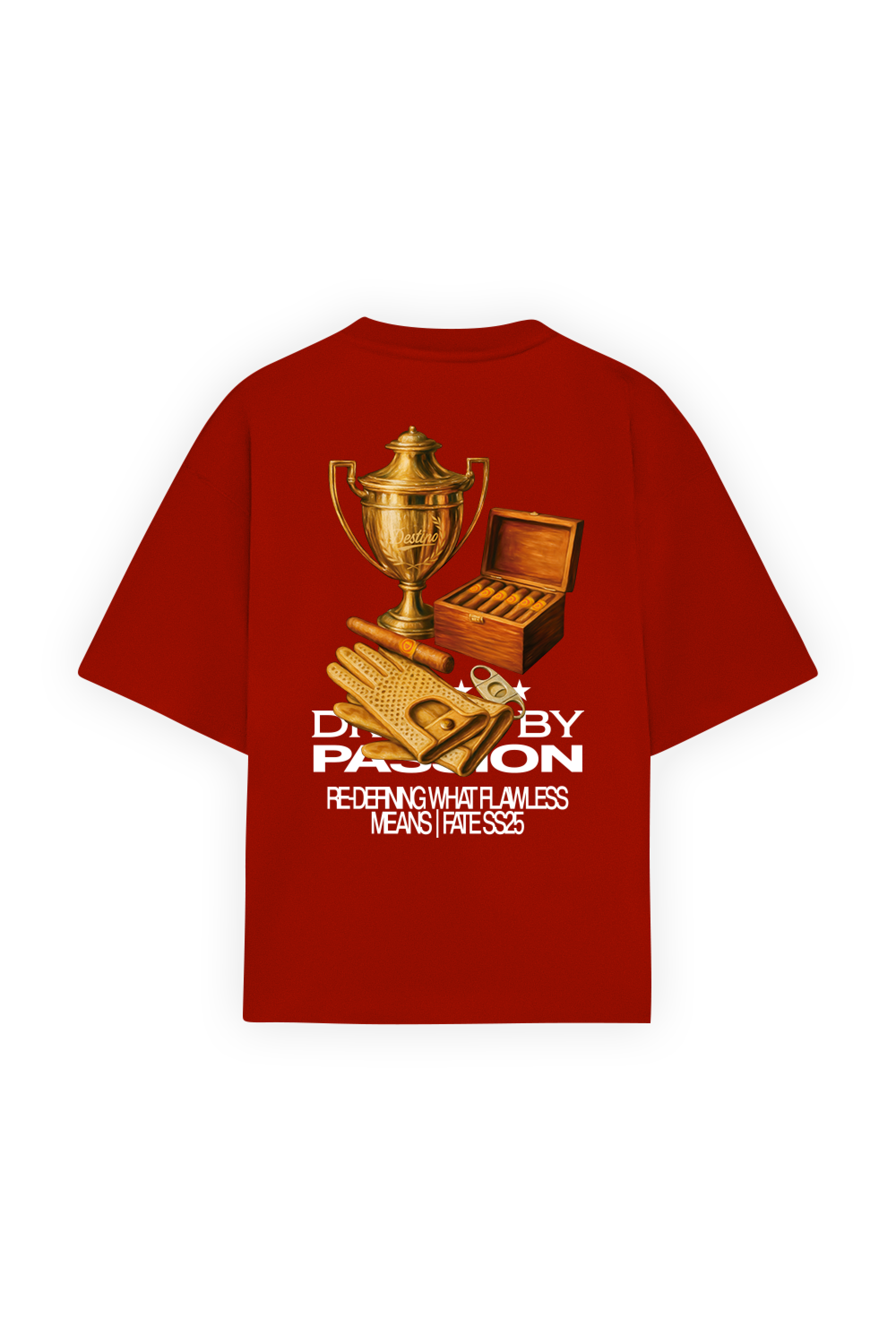 Winner Trophy Tee Red