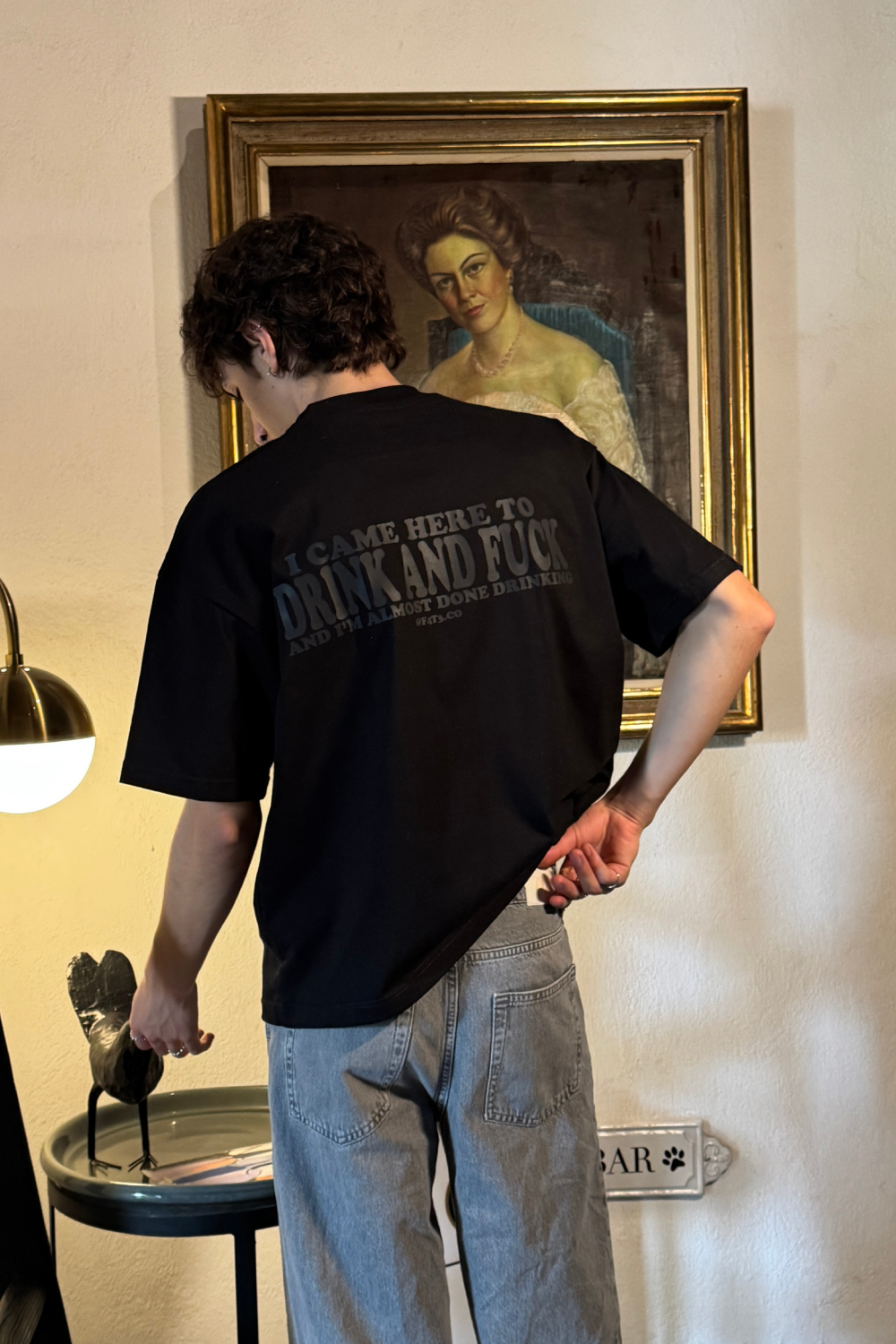 Drink & F*ck Tee Black