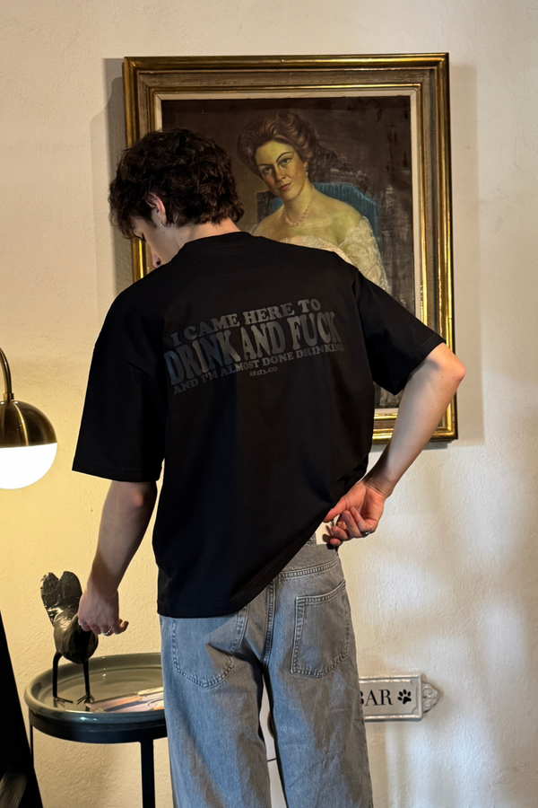 Drink & F*ck Tee Black