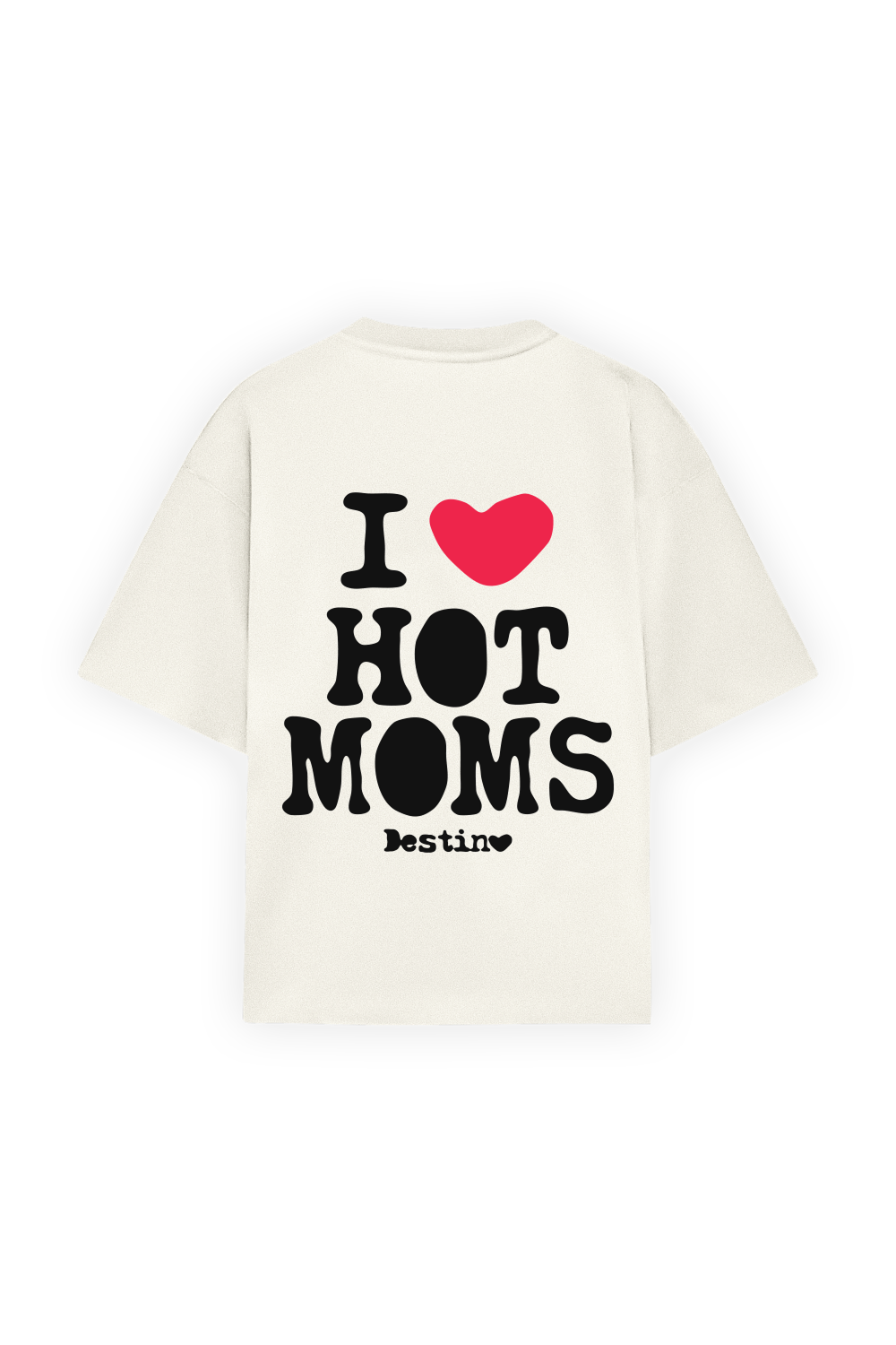 Hot Moms Tee Ivory
