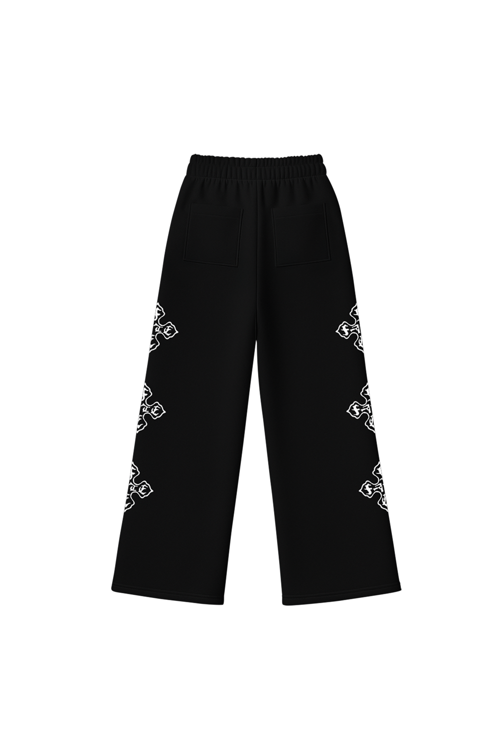 Cross Of Fate Wide Pants Vantablack