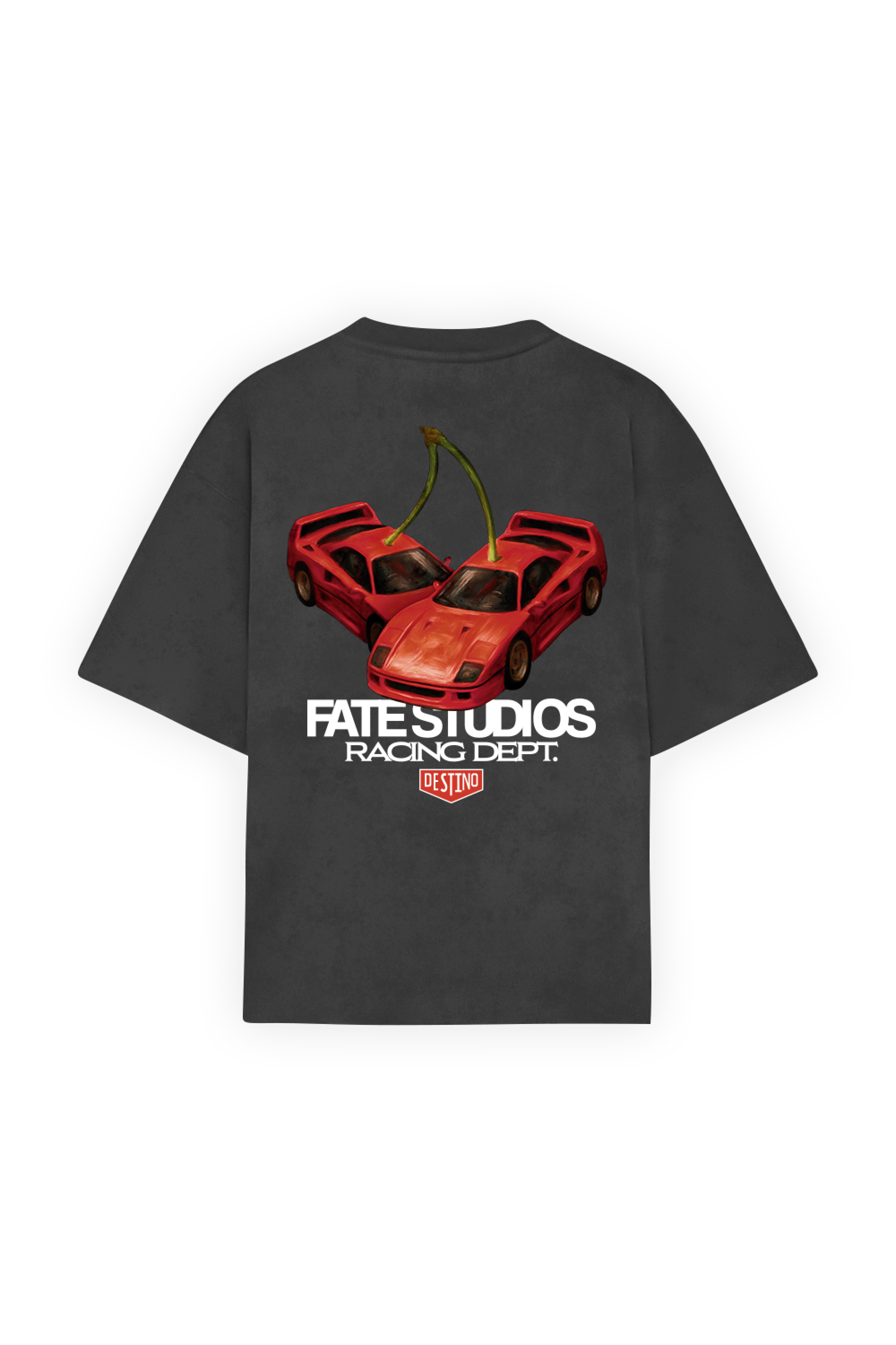 Cherrary Tee Washed Grey