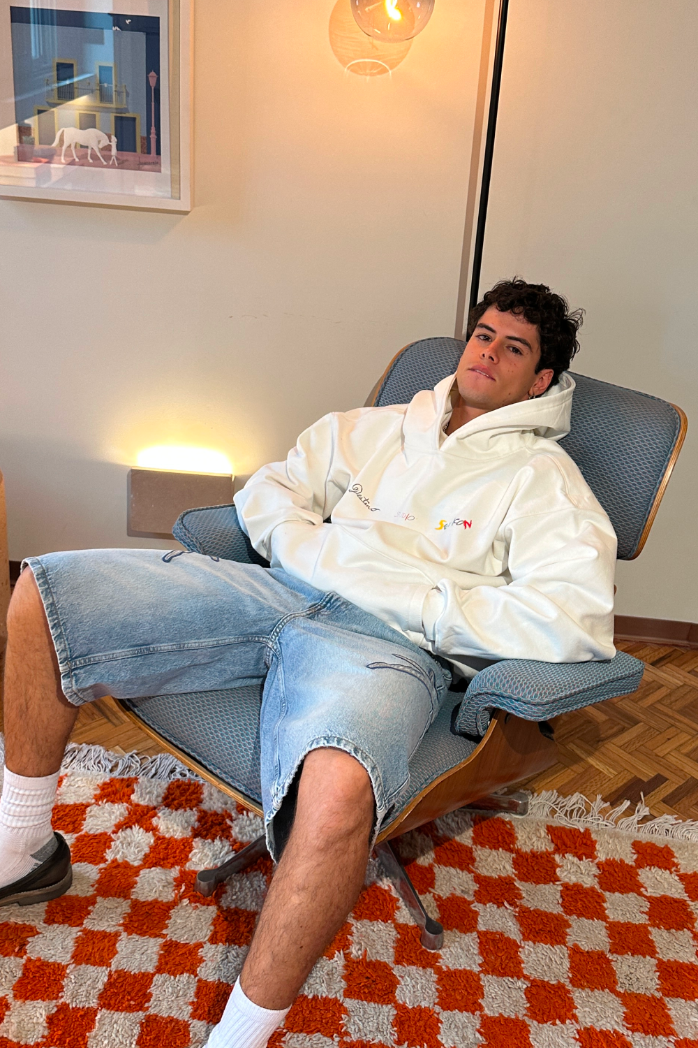 Sex Icon Crayons Hoodie Ivory