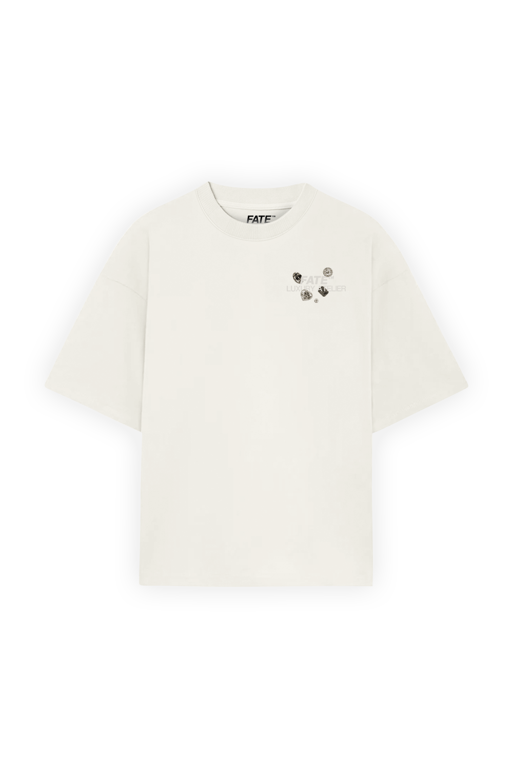 Sepia Gems Tee Ivory