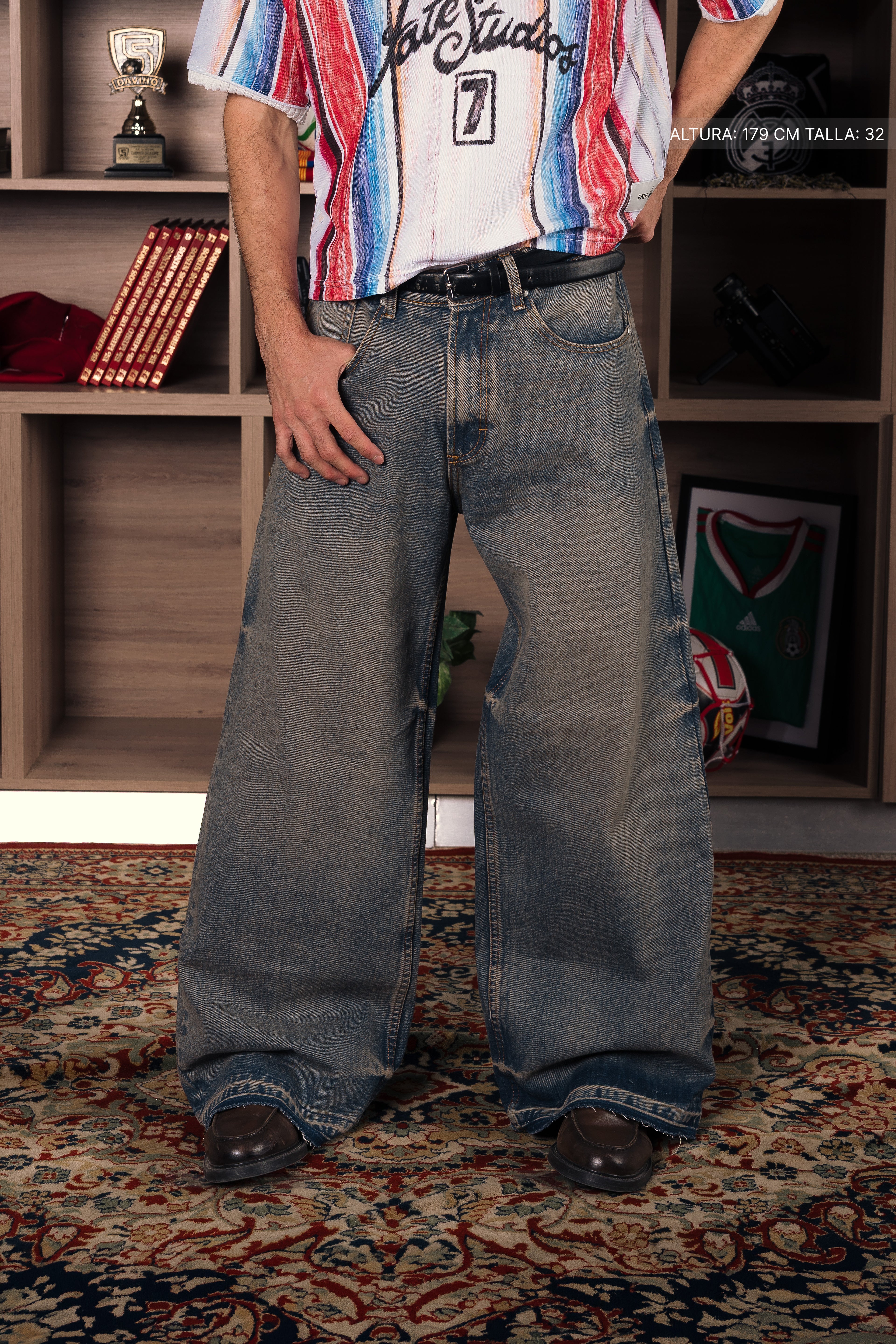 WB Jeans Dirty Pacific Blue