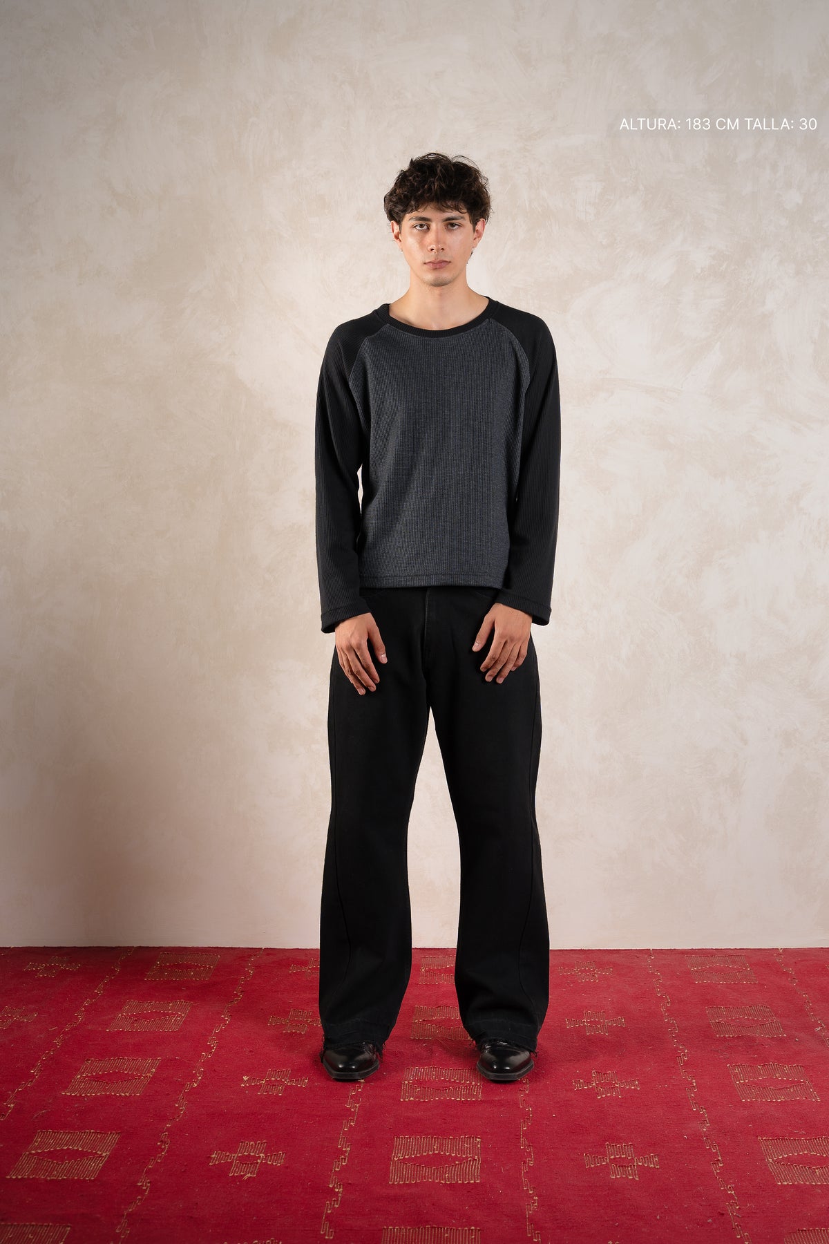 Twisted Flare Jeans Black