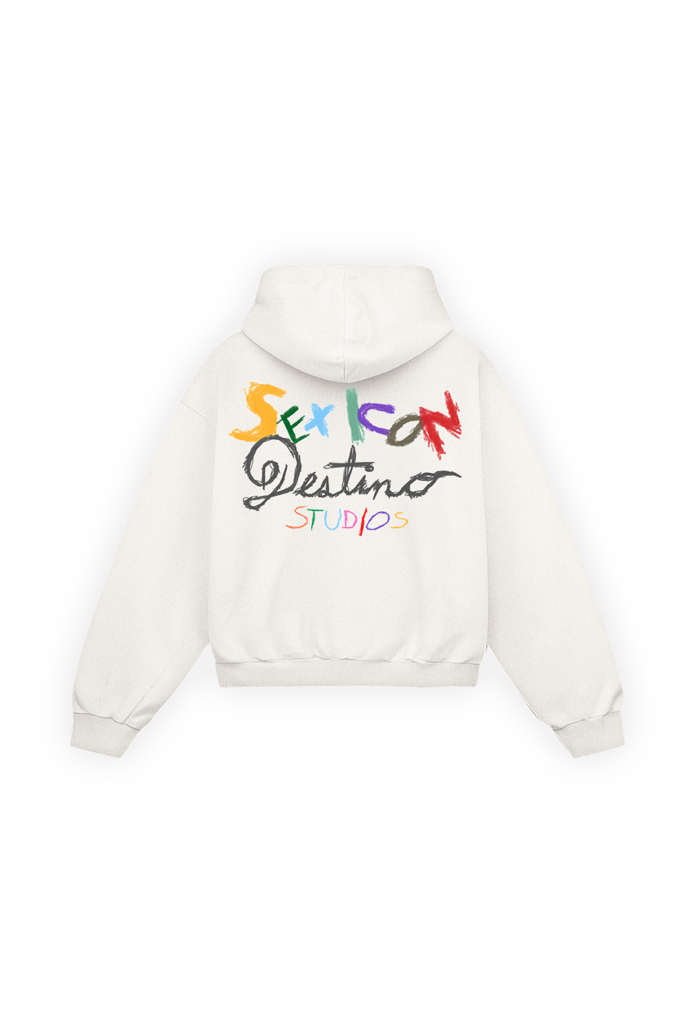 Sex Icon Crayons Hoodie Ivory