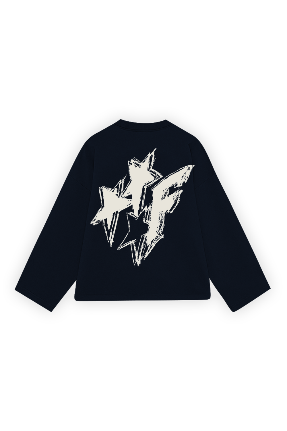 F Stars Longsleeve Navy Blue
