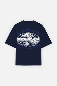 Alpine Escape Tee Navy Blue