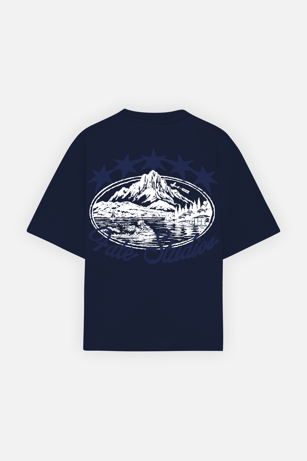 Alpine Escape Tee Navy Blue — foto 1
