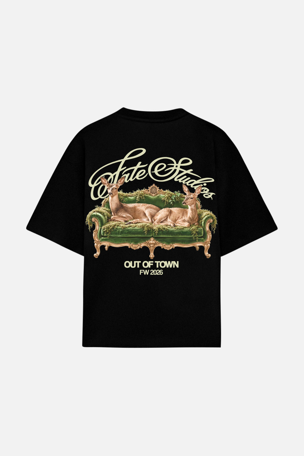 Deer Lounge Tee Black — foto 1