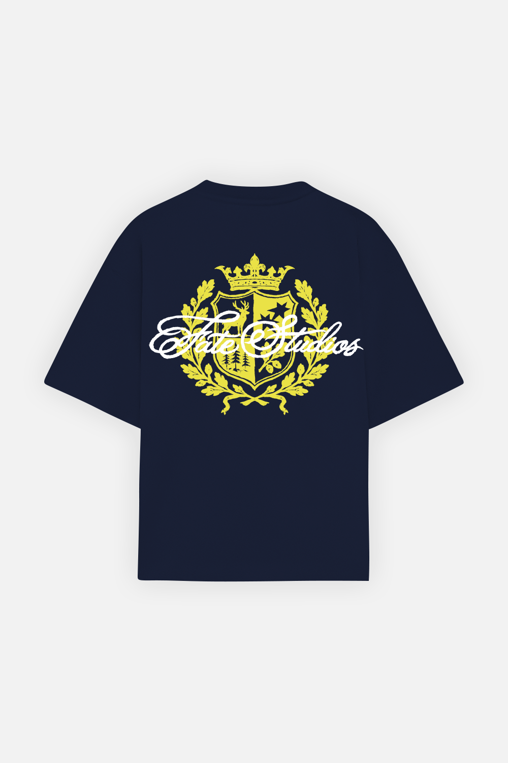 Heritage Crest Tee Navy Blue — foto 1