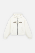 Heritage Crest Zip Hoodie Ivory — foto 1