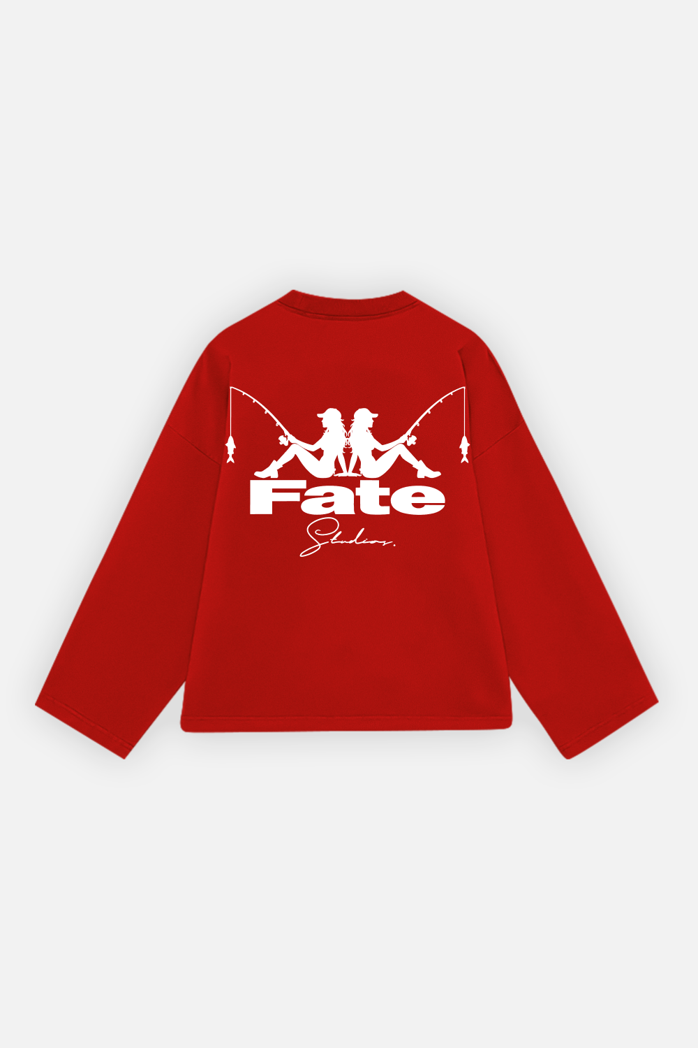Anglers Club Longsleeve Red — foto 1