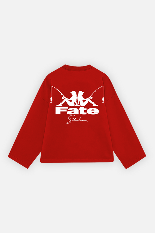 Anglers Club Longsleeve Red — foto 1