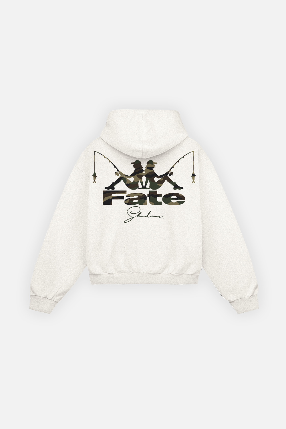 Anglers Club Hoodie Ivory — foto 1