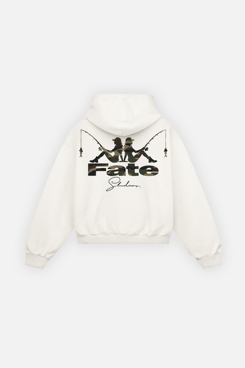 Anglers Club Hoodie Ivory