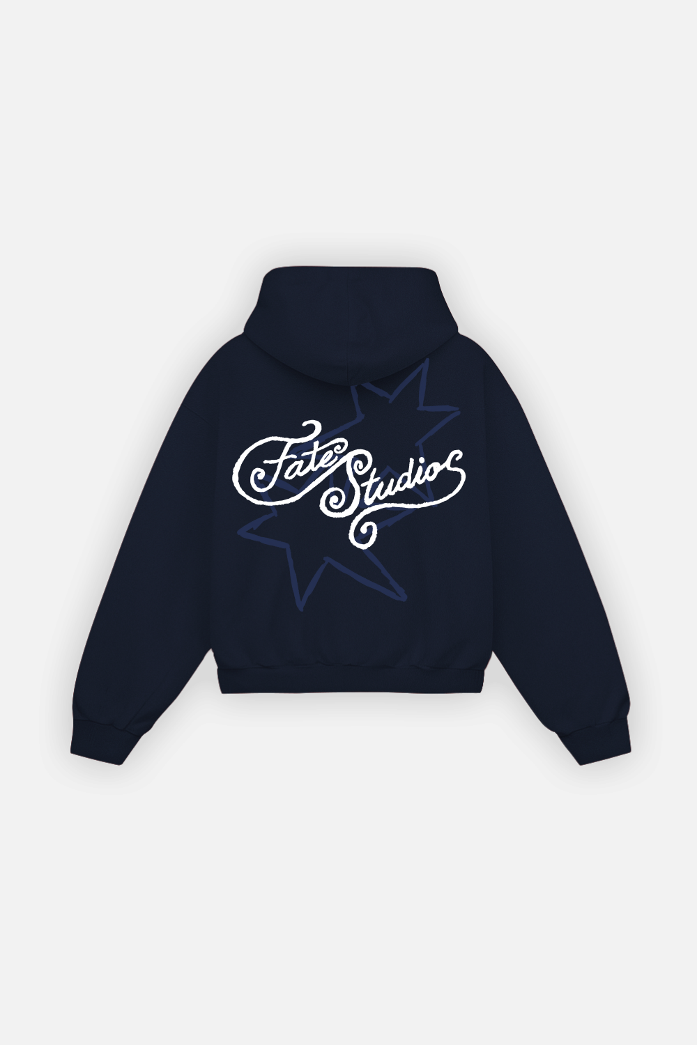 Star Script Hoodie Midnight Blue — foto 1