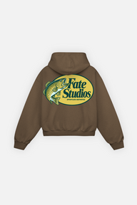 Bass Club Hoodie Mocha Brown